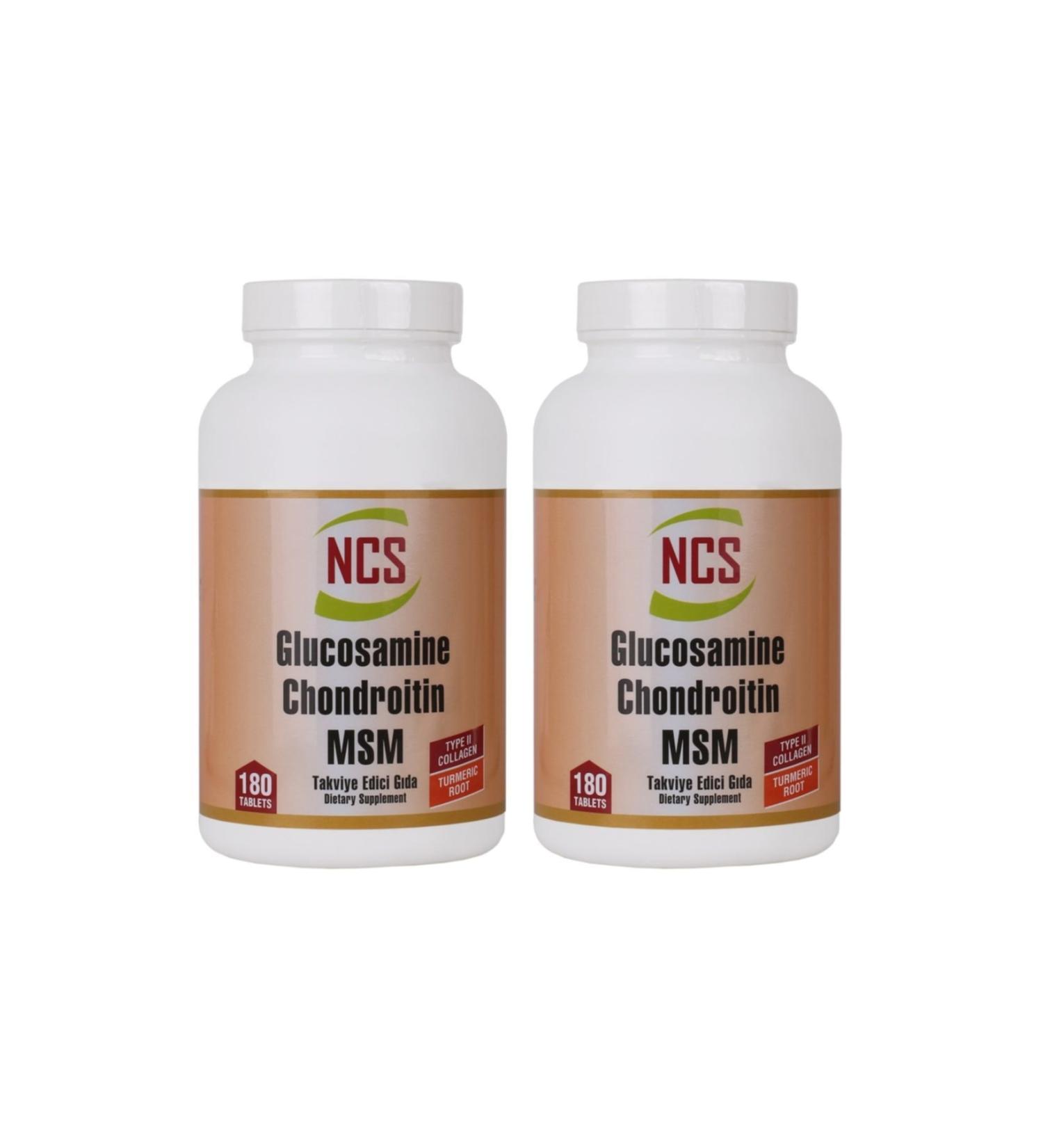 Ncs 2 Box 360 Tablets Glucosamine Chondroitin Turmeric