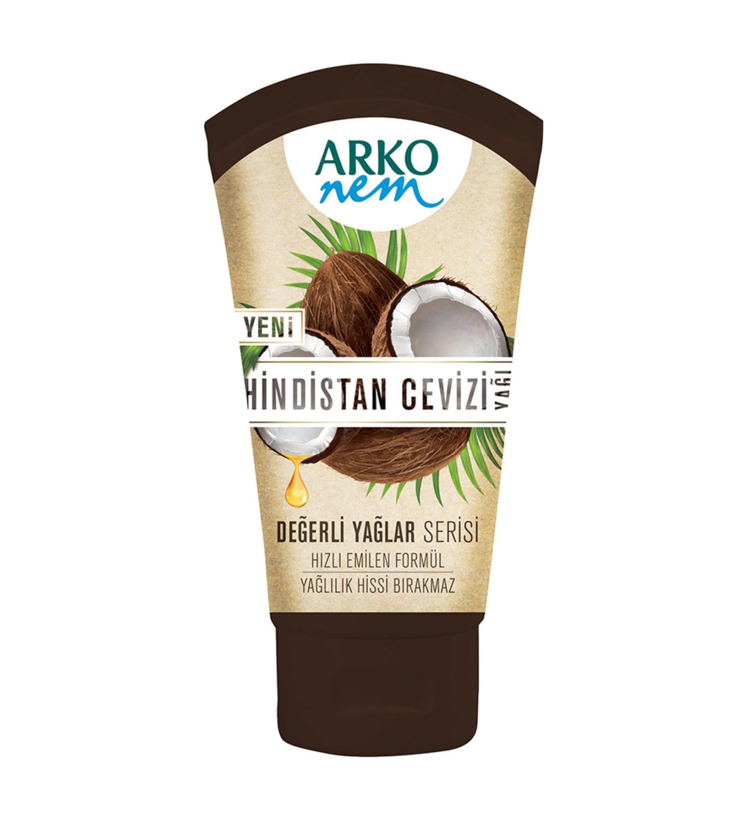 Arko Arko Moisture Cream Precious Oils Coconut 60 Ml
