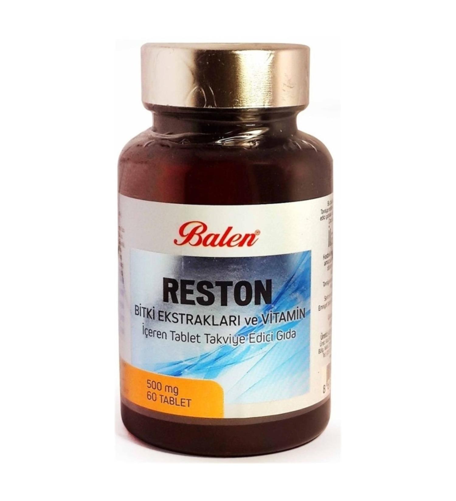 Balen Reston Plant Extract and Vitamin Containing 60 Tablets