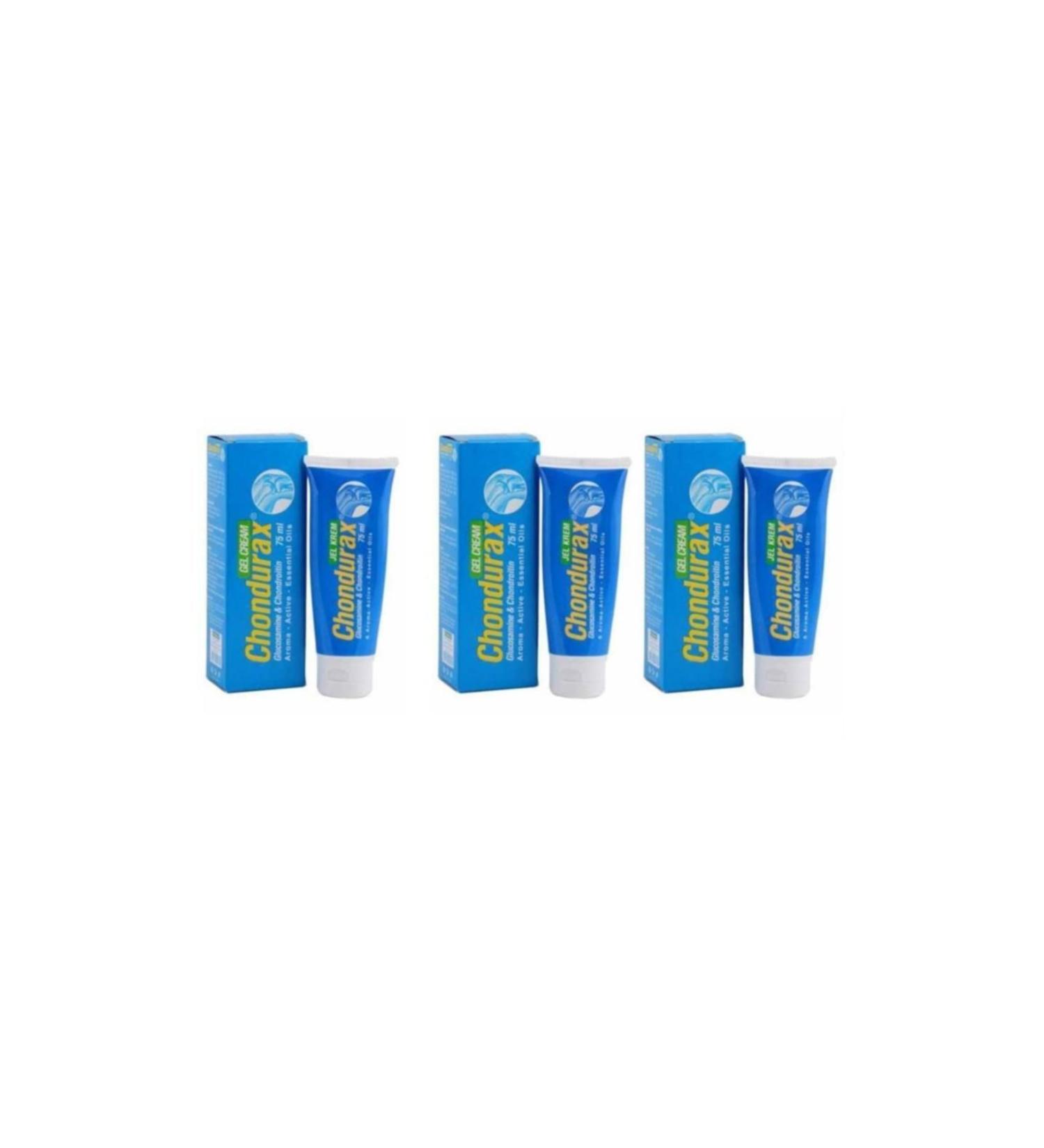 Glucosamine Chondroitin Gel Cream 75 ml 3 Pack