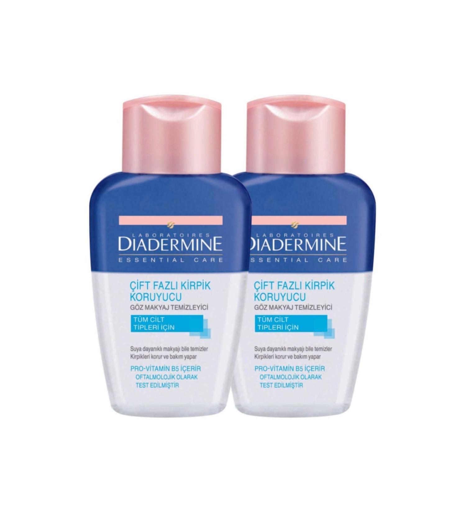 Diadermine Dual Phase Eye Make-up Remover 125 Ml 2-Pack