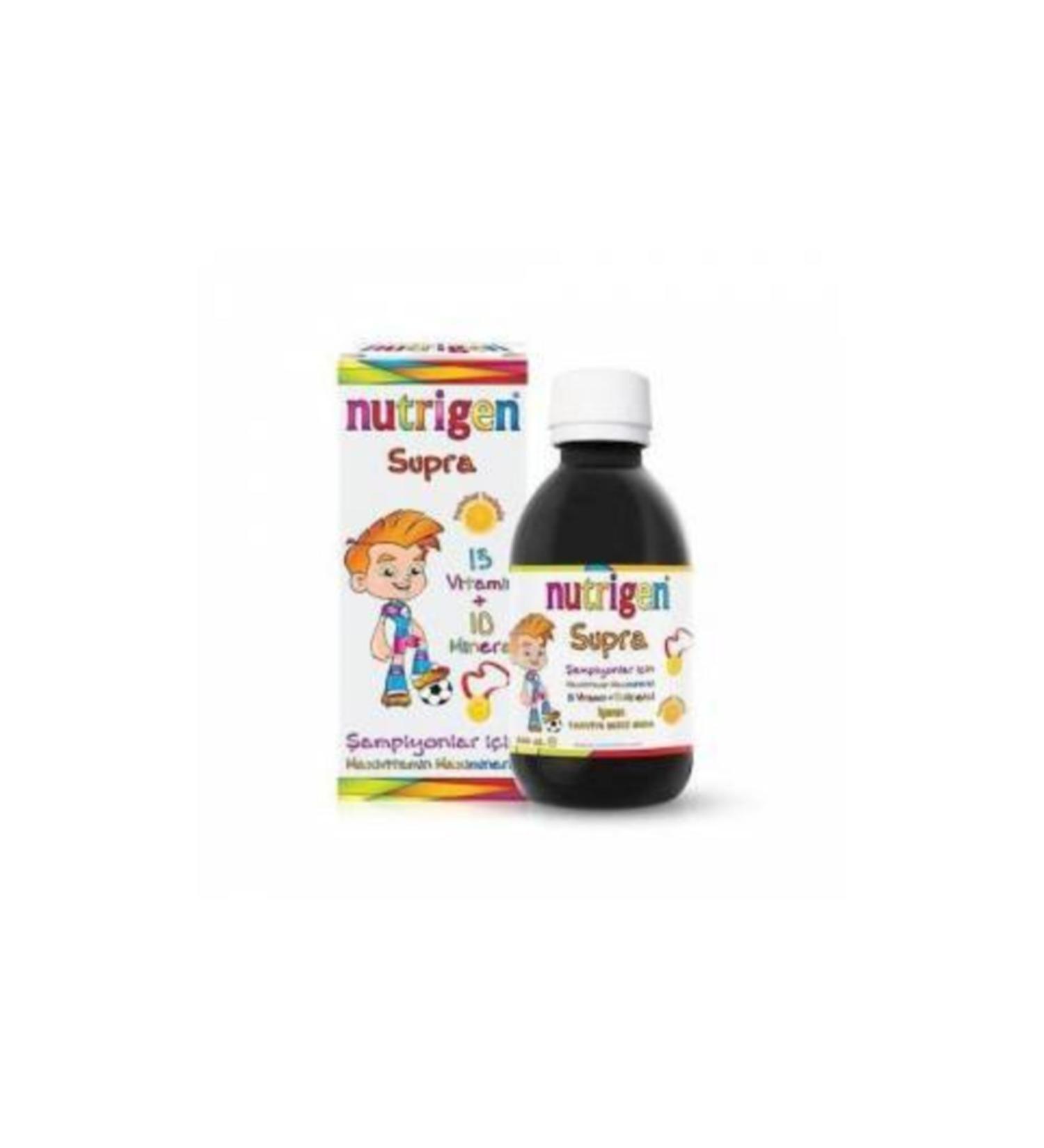 Nutrigen Supra Vitamin Mineral Syrup 200 Ml