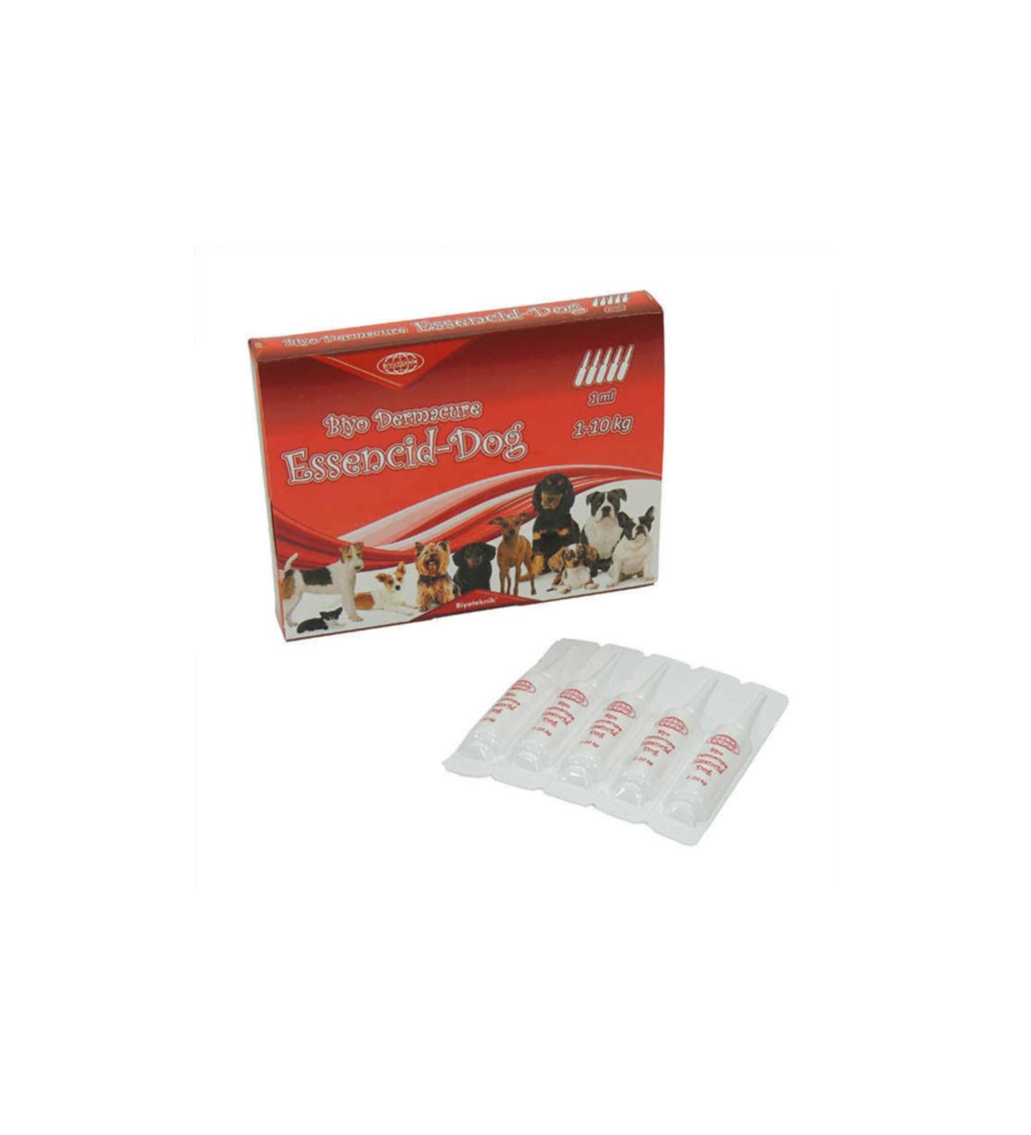 Essencid-dog 1-10 kg Dog Neck Drops 5x1 ml