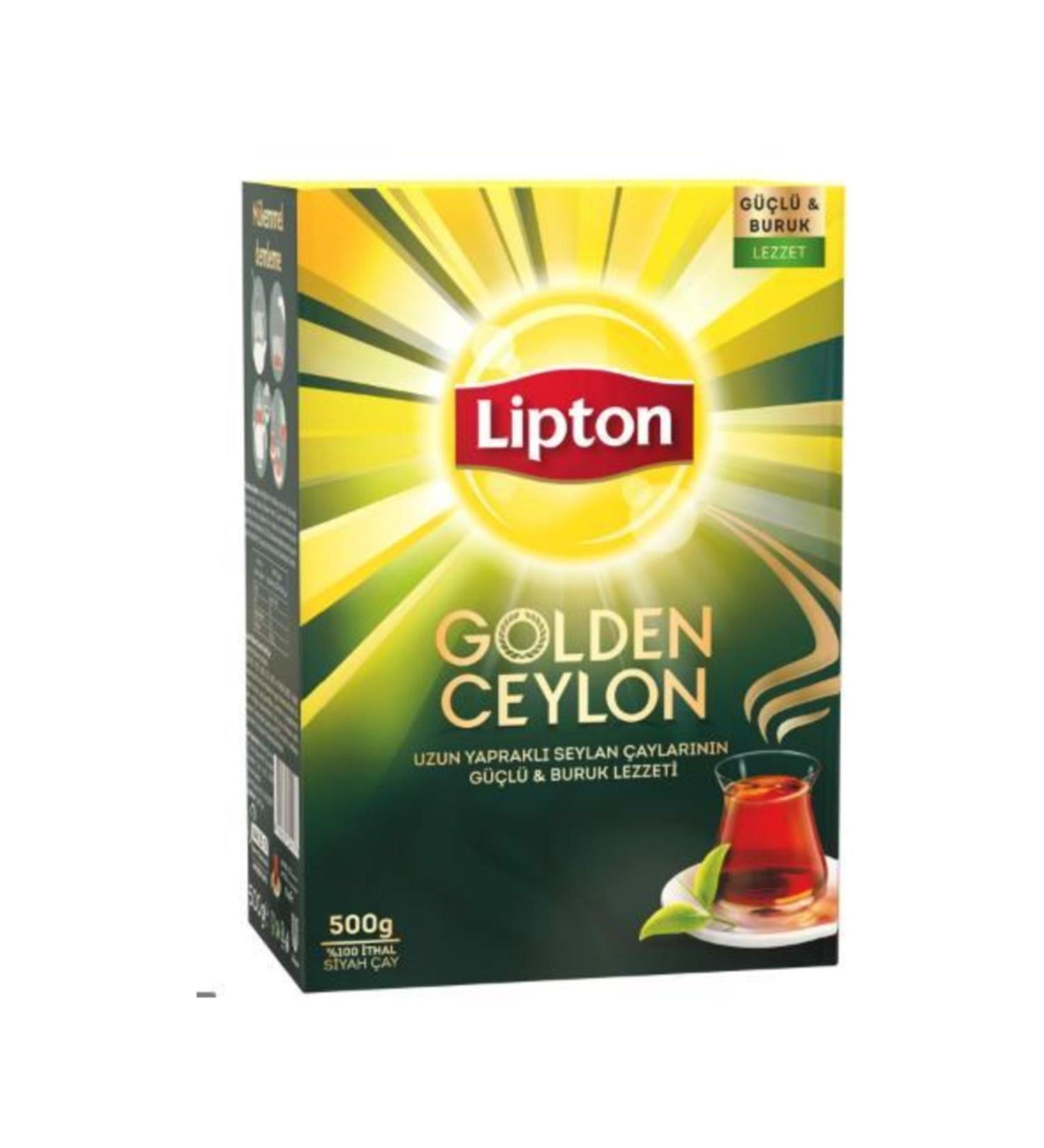 Lipton Golden Ceylon Tea 500gr - Buy Online on GoSupps.com
