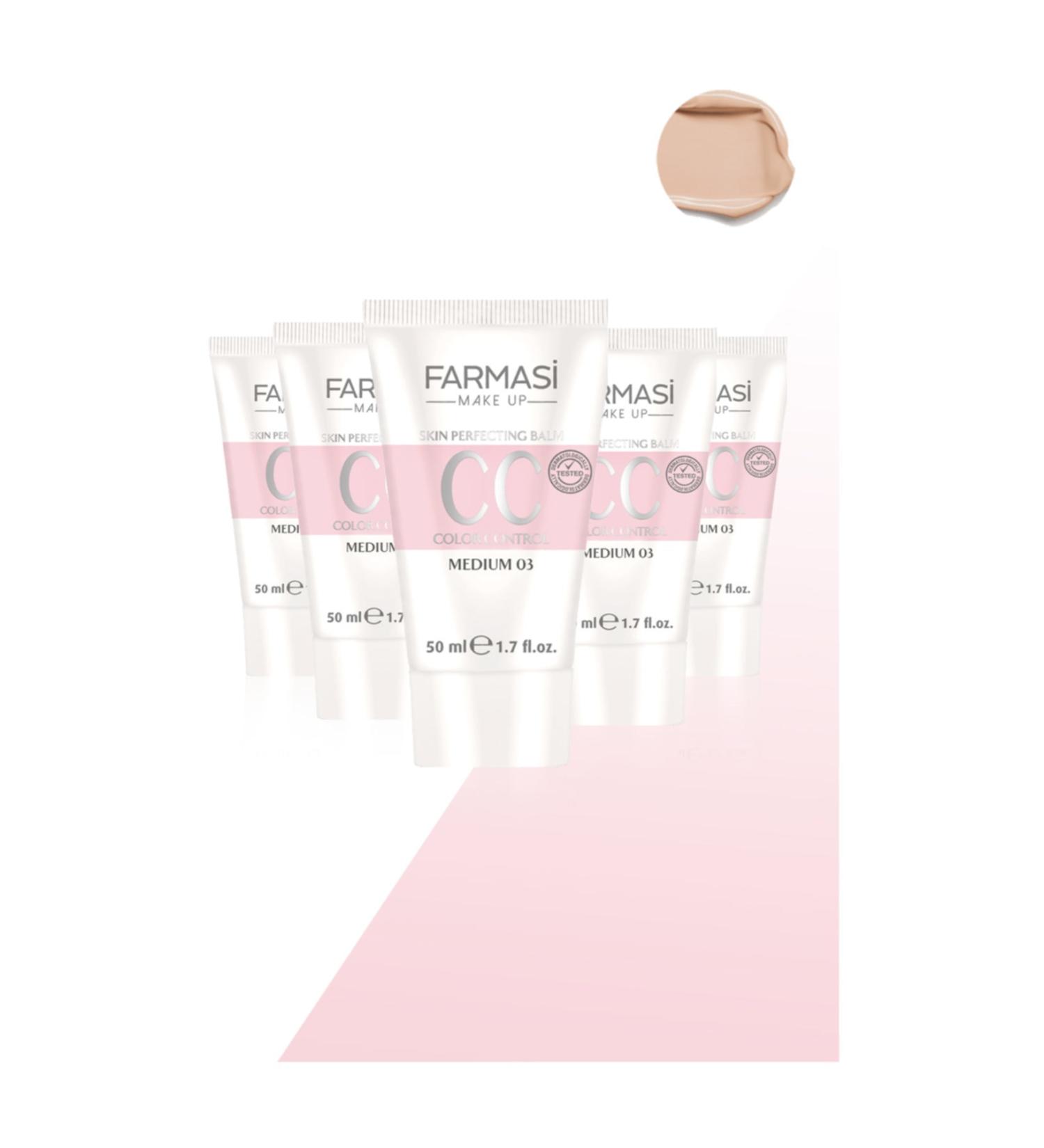 Farmasi CC All In One Cream Medium-50ml 5 Pieces