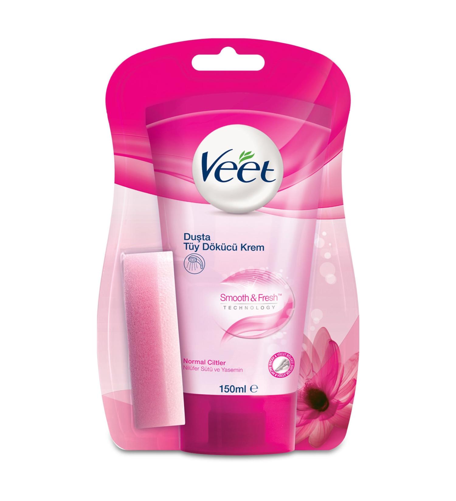 Veet In-Shower Hair Removal Spray Cream For Normal Skin 150 Ml