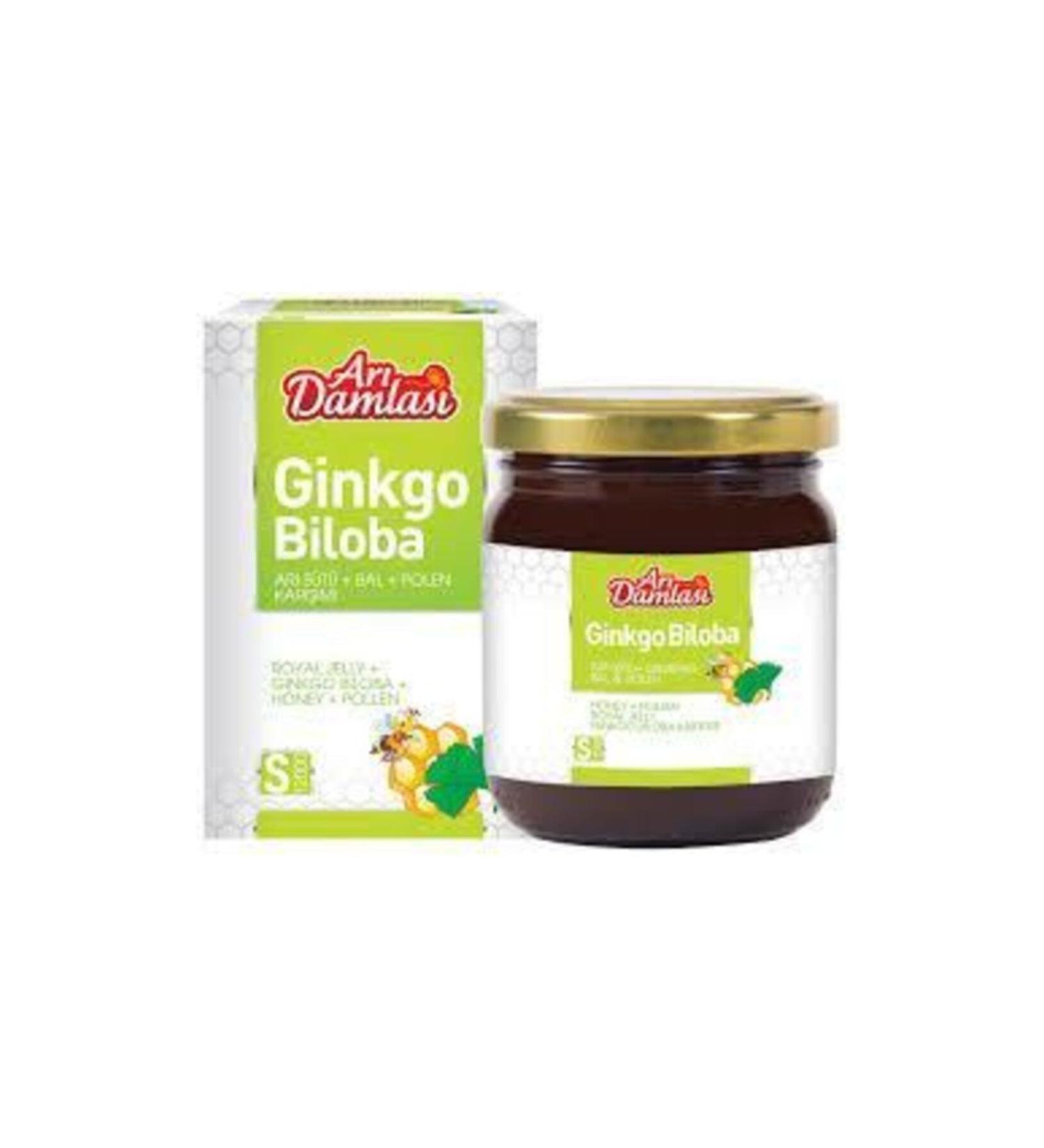 Bee Drops Ginko Biloba Royal Jelly Honey Pollen Mix 230 Gr