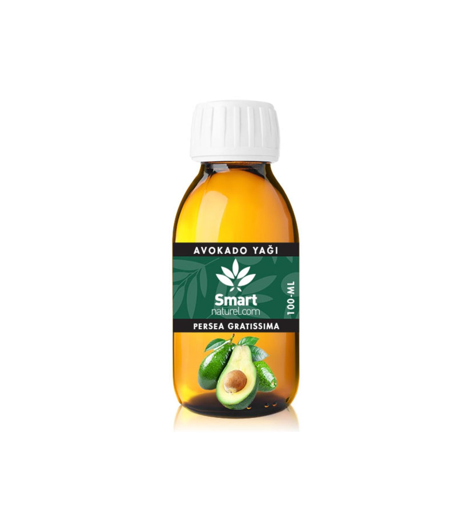 Smart Naturel Avocado Oil (Cold Pressed) - 100 Ml | Persea Americana | Avocado Oil