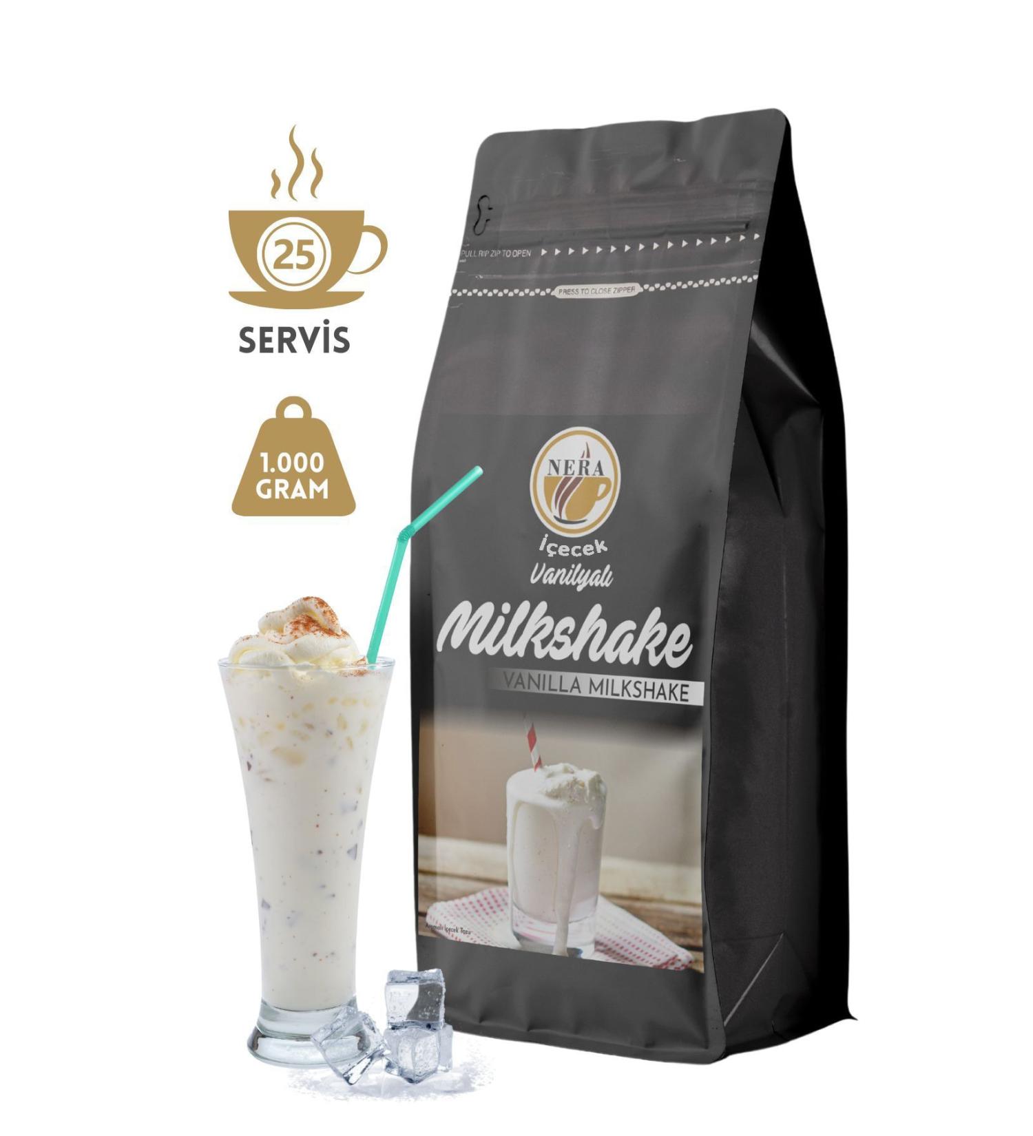Nera Beverage Nera Vanilla Milkshake 1.000g Drink Powder