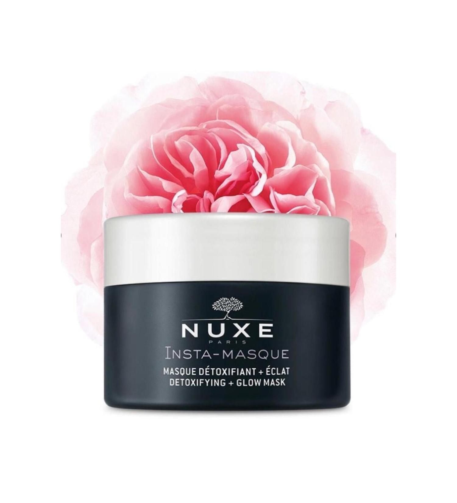 Nuxe Masque Detoxifiant + Eclat Insta-Masque Detox Mask 50 ml