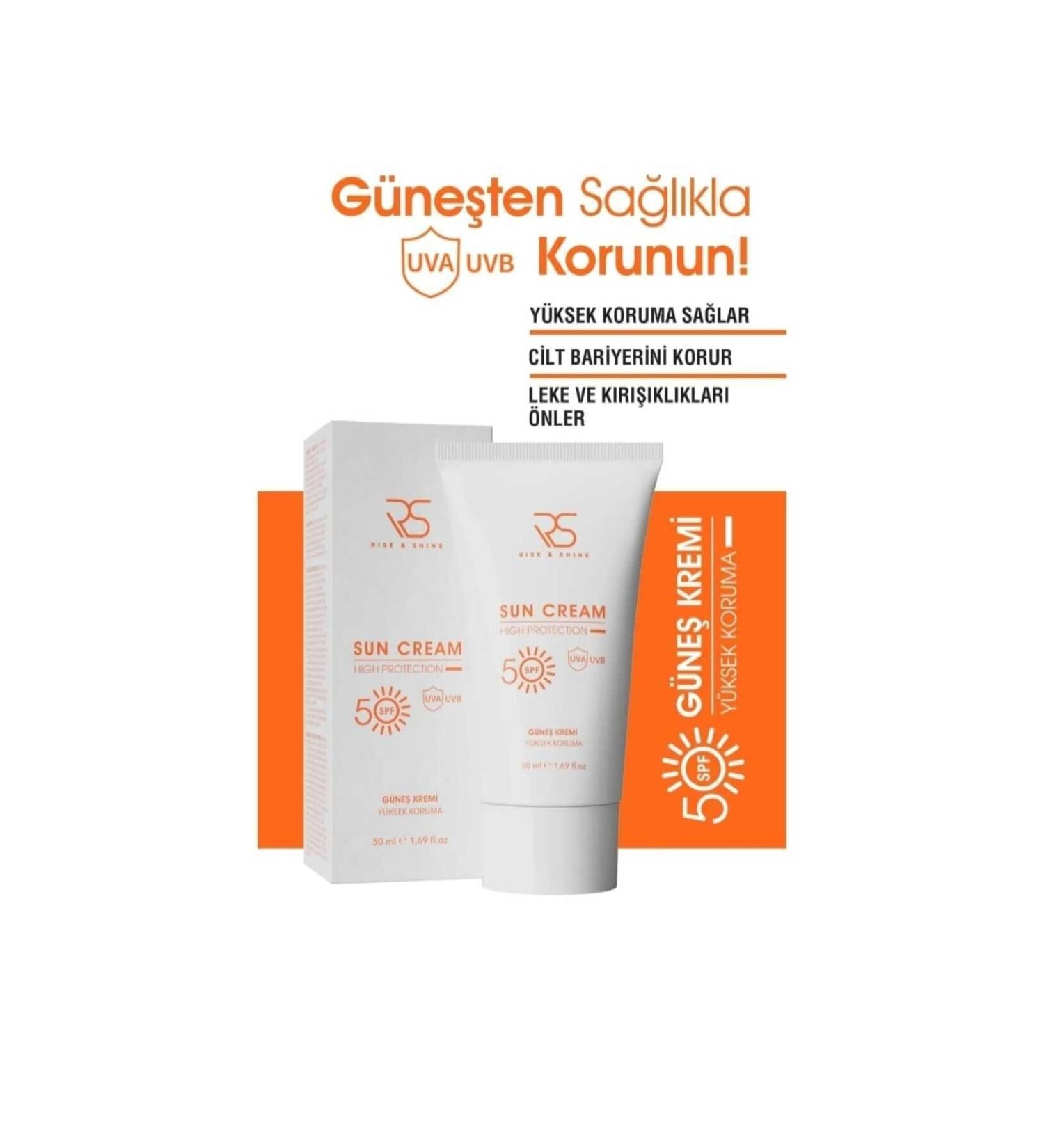 rise and shine sunscreen cream spf 50+ - Buy Online on GoSupps.com