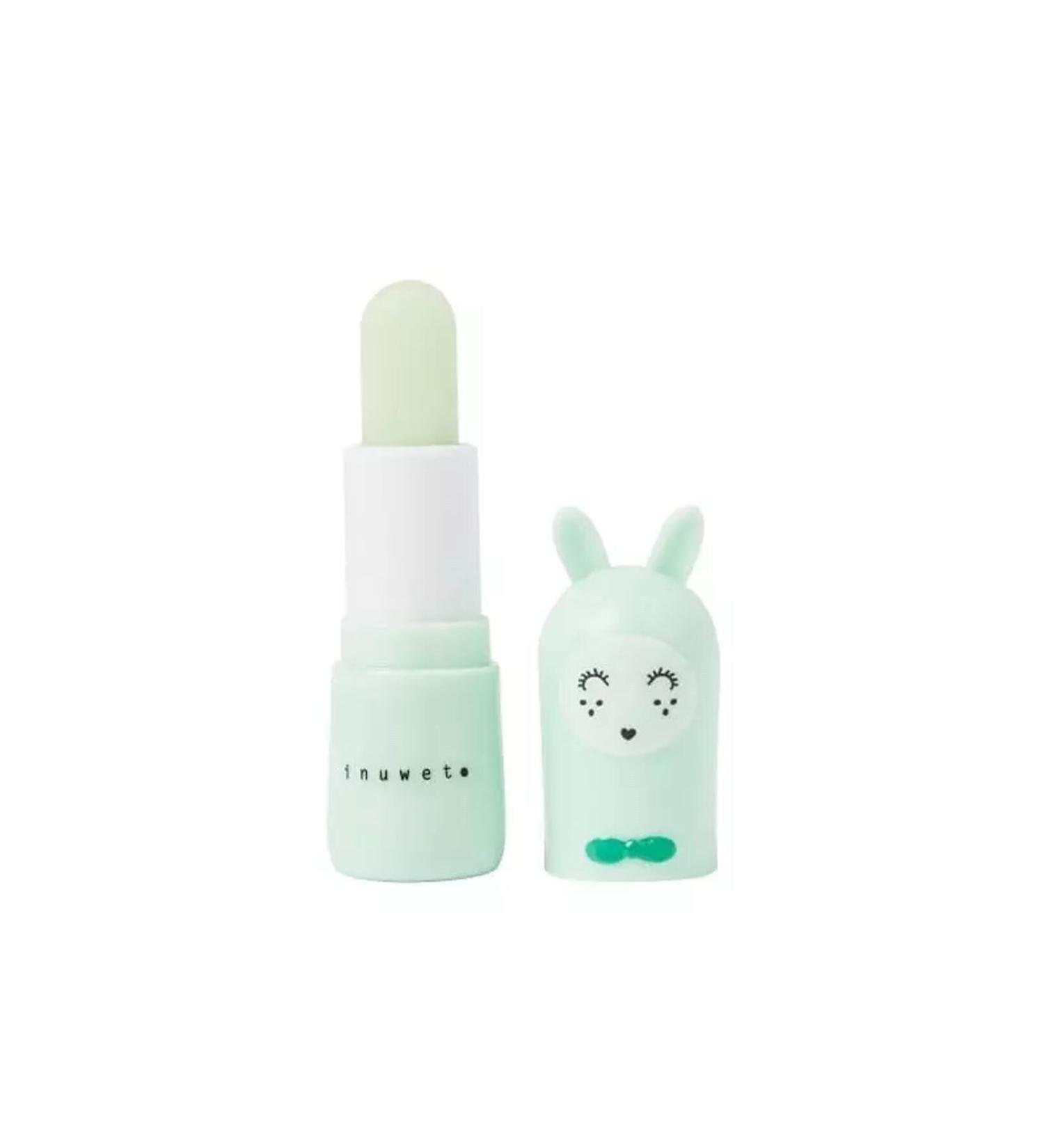 Inuwet Bunny Lip Balm Green Apple Aqua