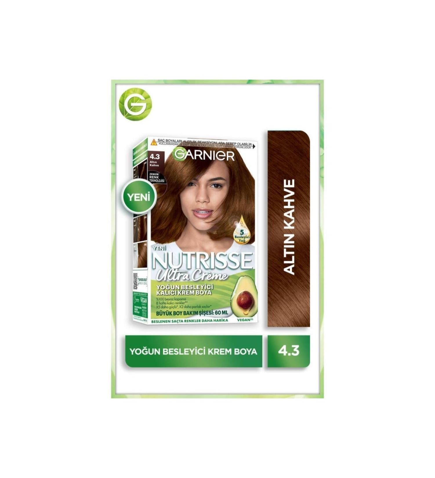 Garnier Nutrisse 4.3 Golden Brown