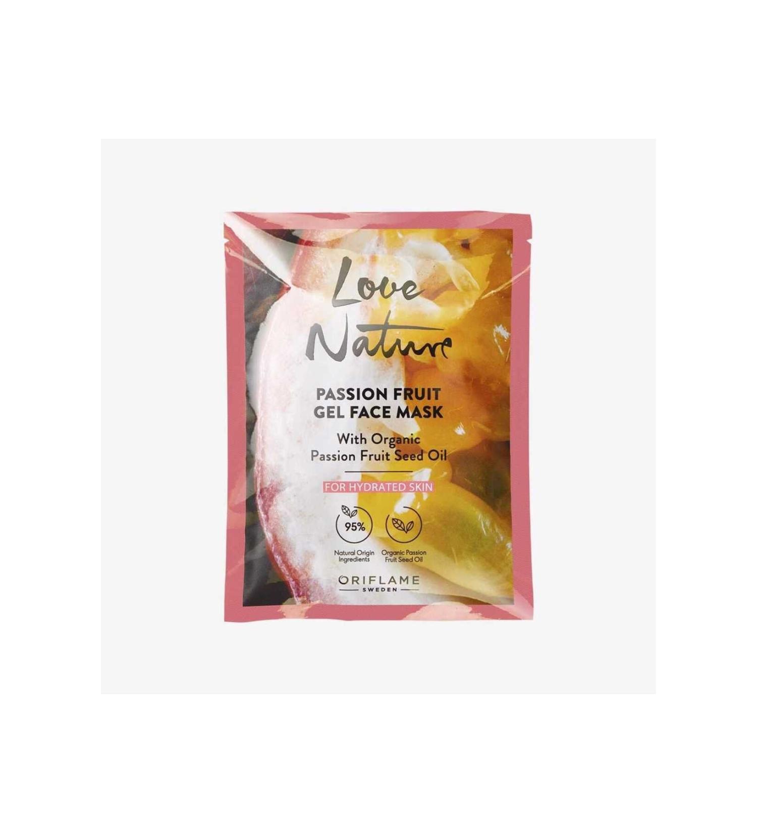 Oriflame Organic Passion Fruit Seed Oil Passion Fruit Gel Face Mask