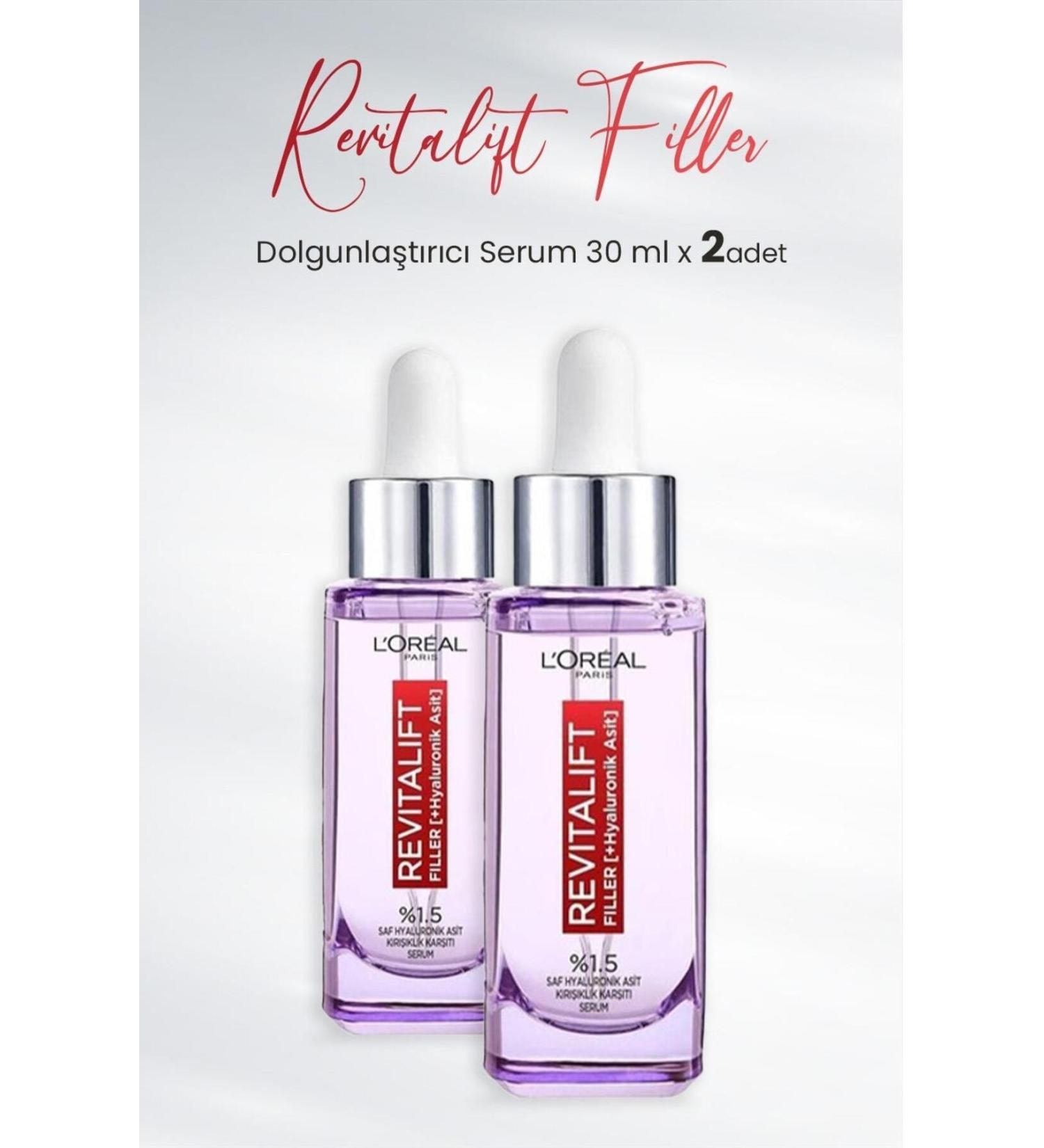 L'Oreal Paris Loreal Paris Revitalift Filler Plumping Serum 30 ml x 2 Pieces