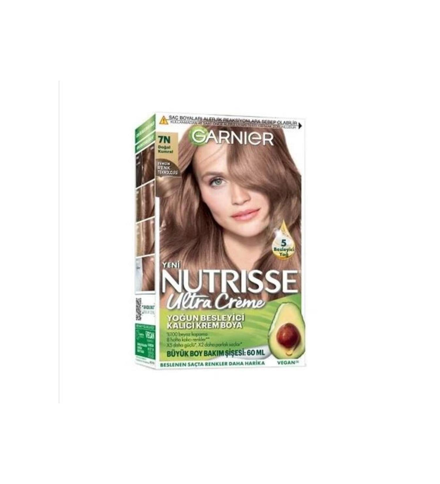 Garnier Nutrisse Ultra Creme Hair Dye 7n Natural Blonde