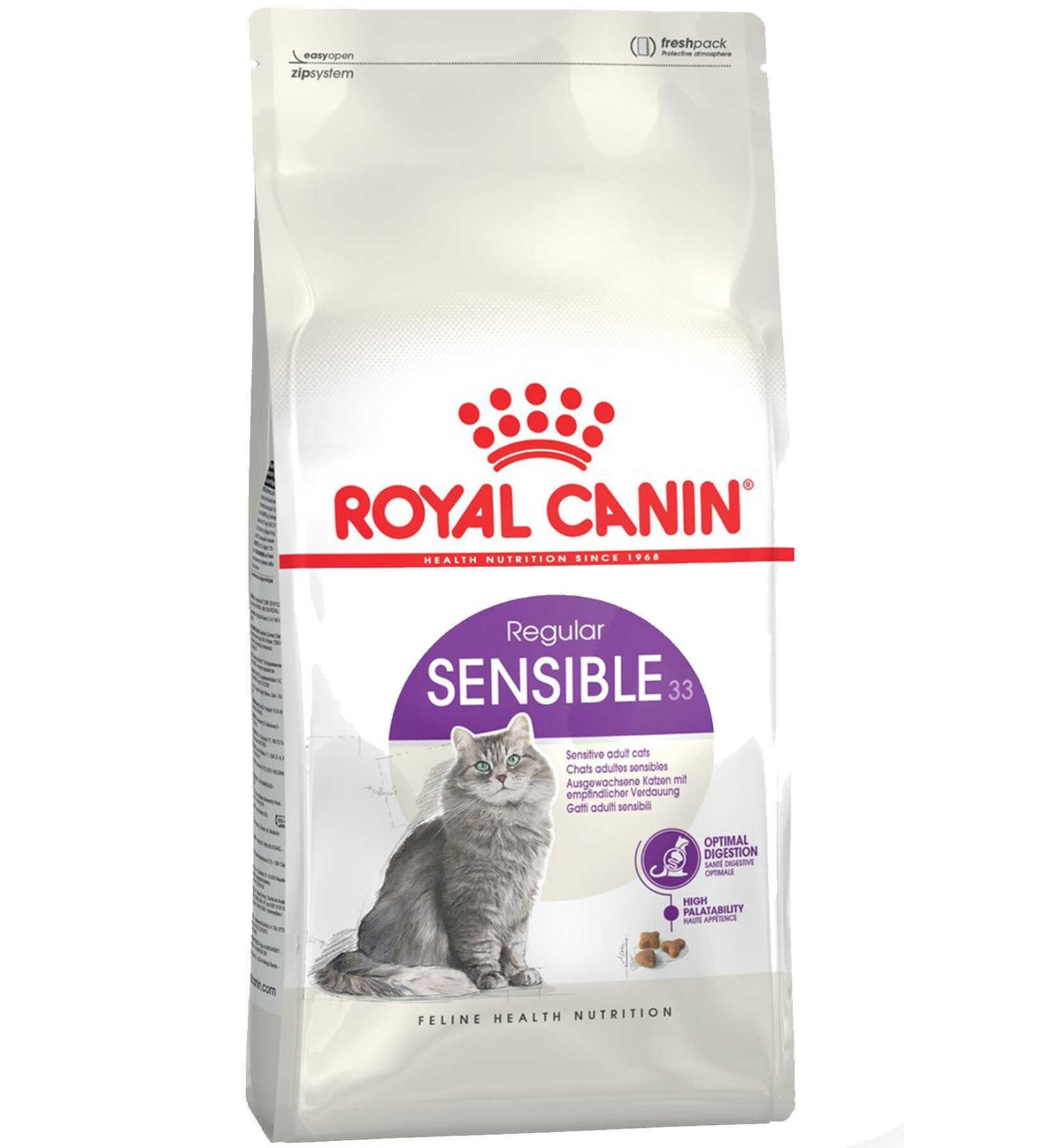 Royal Canin Sensible 33 Food for Cats with Sensitive Digestion 4 kg