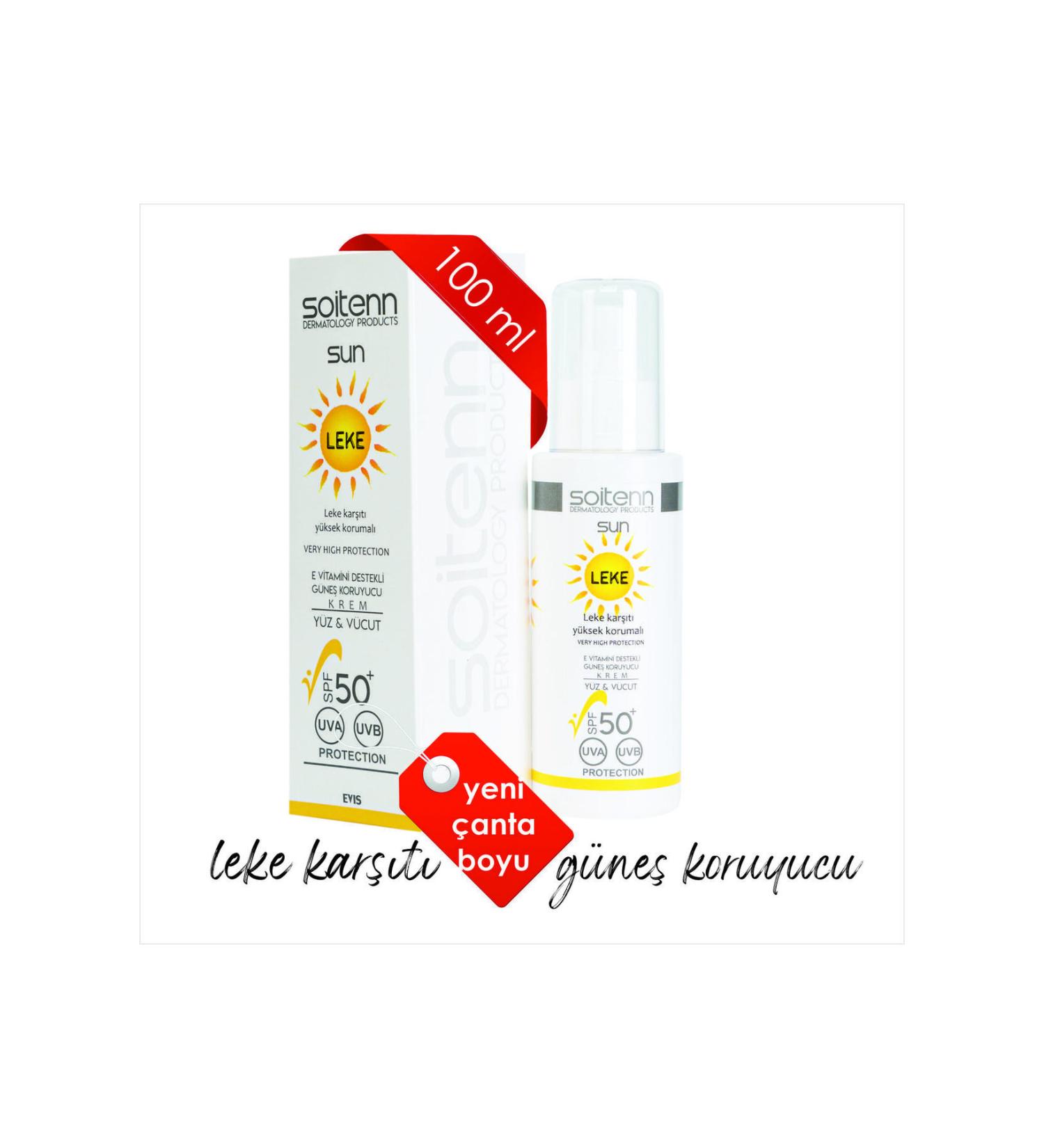 SO TENN Sun / LEKE Anti-Spot Sunscreen Cream 100 ml
