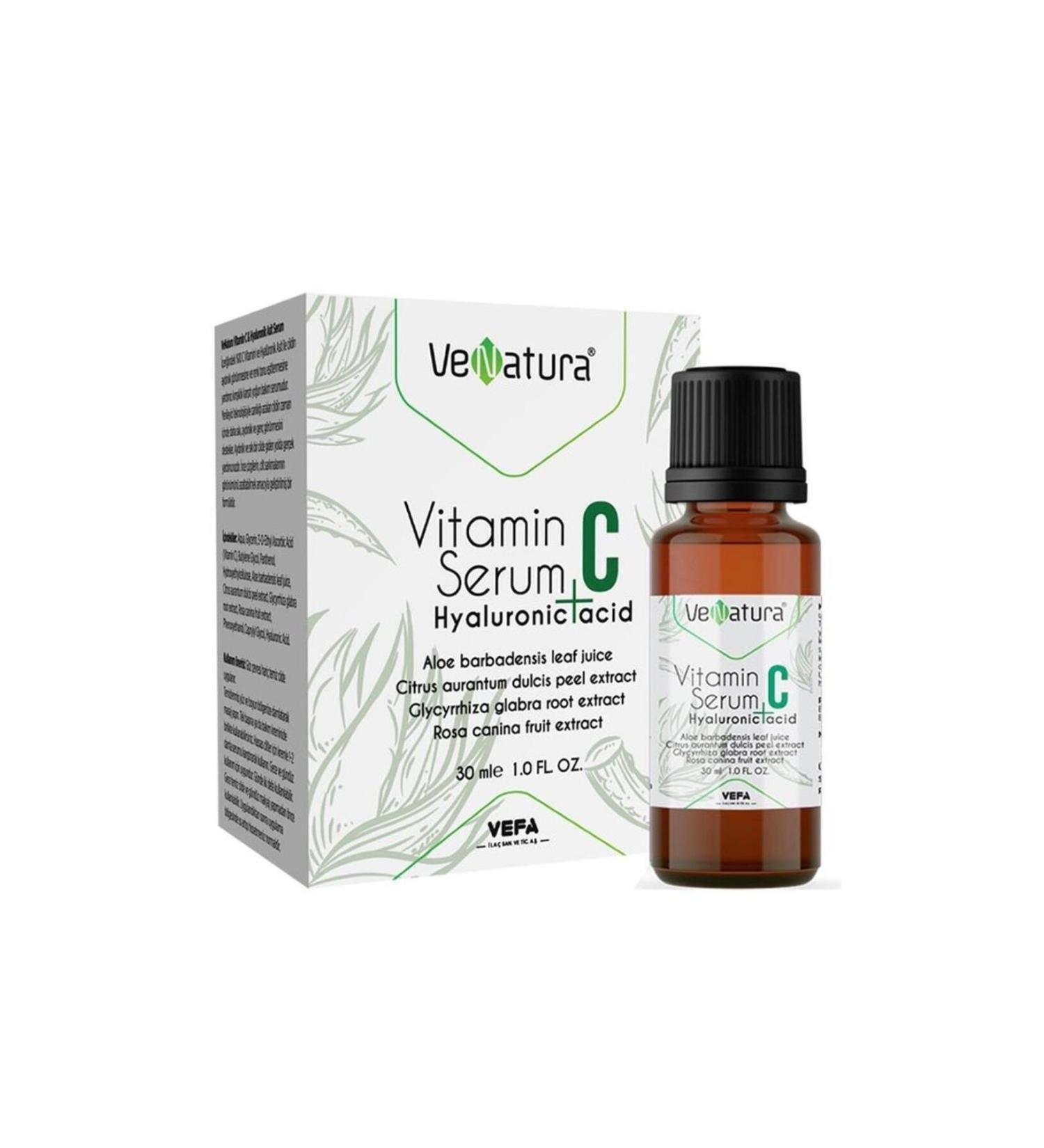 Venatura Vitamin C + Hyaluronic Acid Care Serum 30 ml