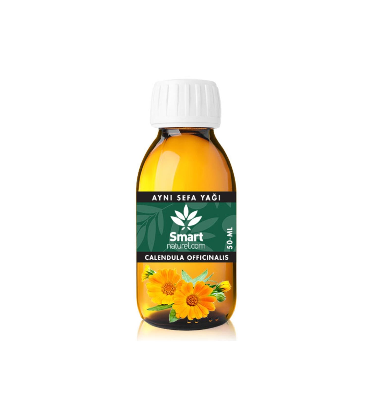 Smart Naturel Calendula Oil (Maceration) - 50 ml | Calendula Officinalis | Calendula Oil