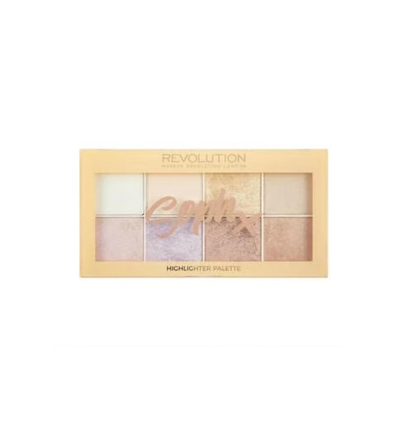 MAKEUP REVOLUTION Revolution Sophx Highlighting Palette 8 Colors