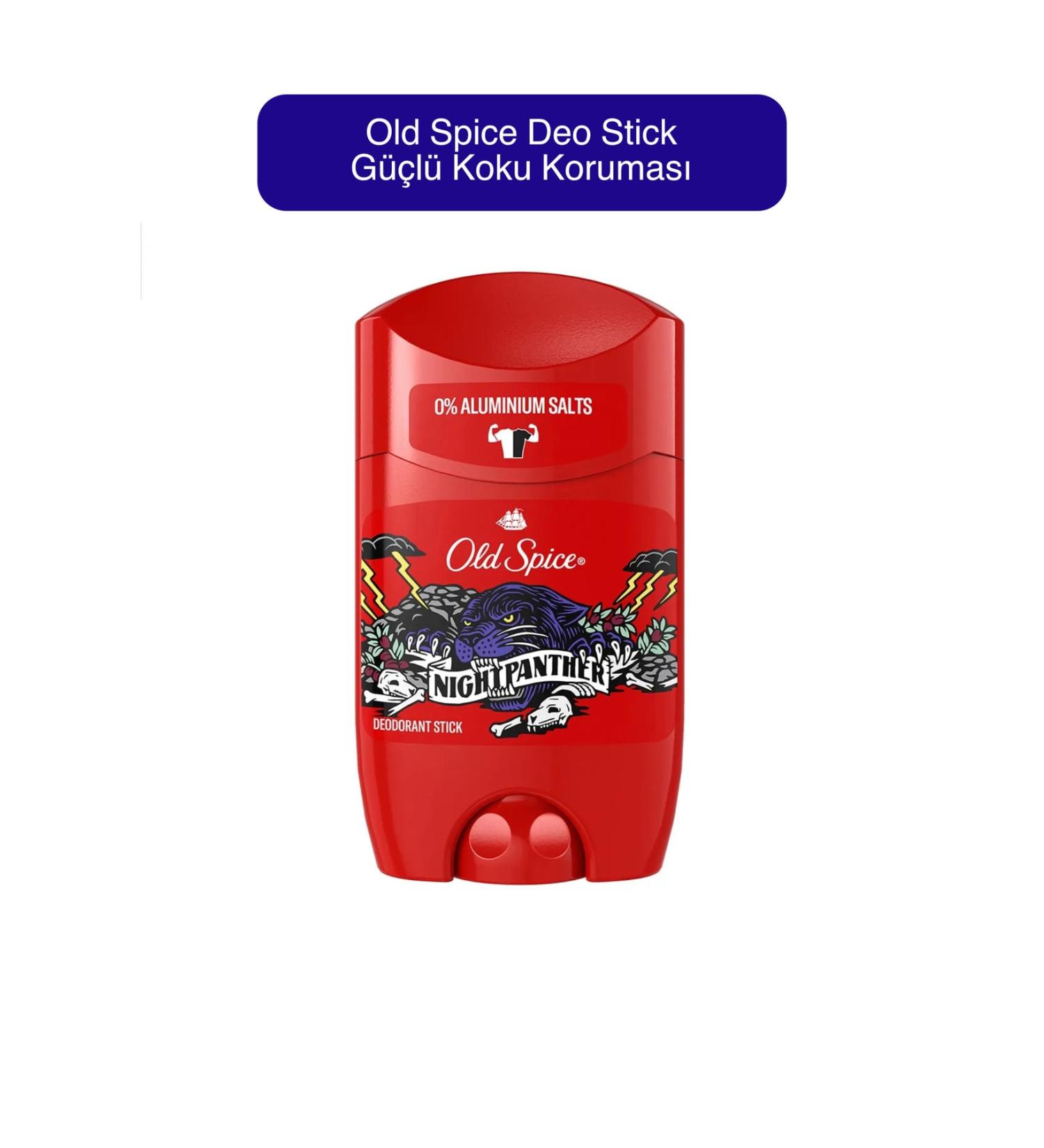 Old Spice Nightpanther Men's Deodorant Stick 50 Ml - Buy Online on GoSupps.com
