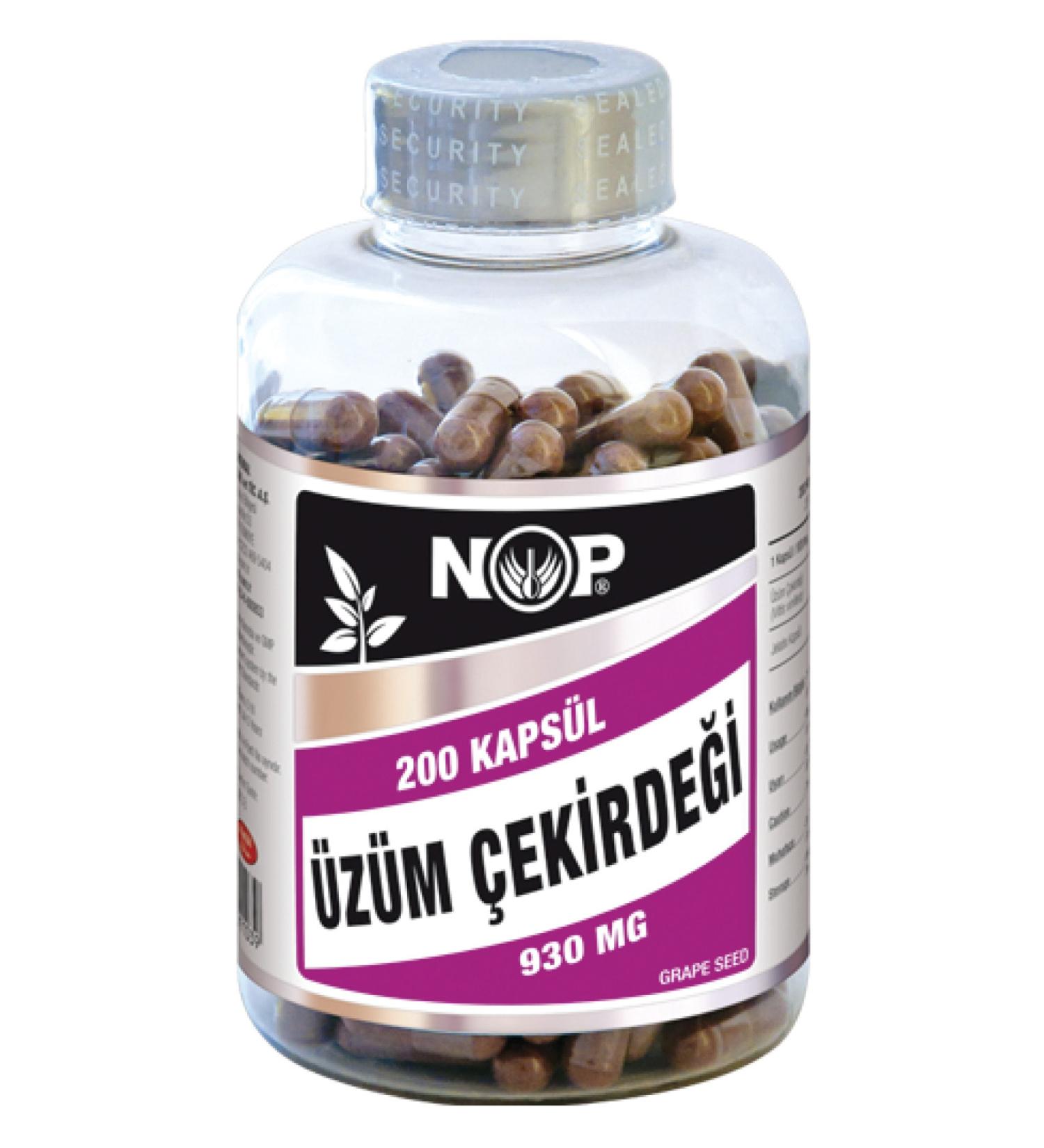 Sepe Natural Grape Seed 200 Capsules 930 mg Grape Seed