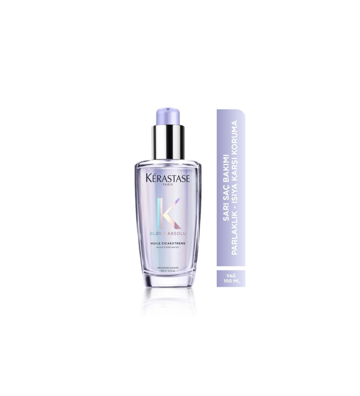 Kerastase Blond Absolu Huile Cicaextreme Shine Hair Care Oil for Blonde Hair 100ml