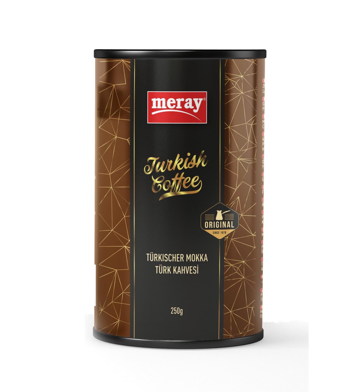 Meray Turkish Coffee 250 Gr Box