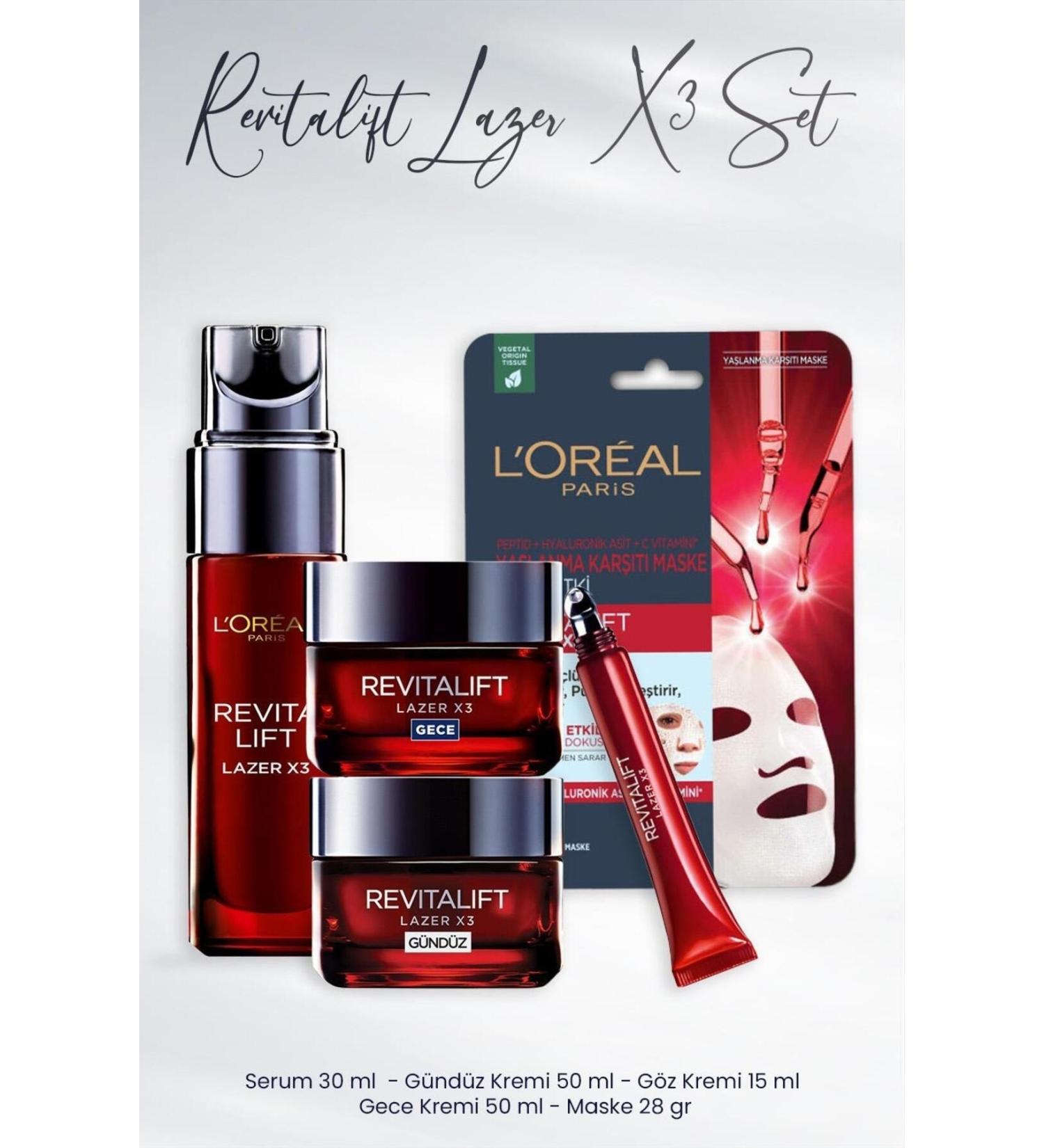 L'Oreal Paris Revitalift Laser X3 Anti-Aging Care Set