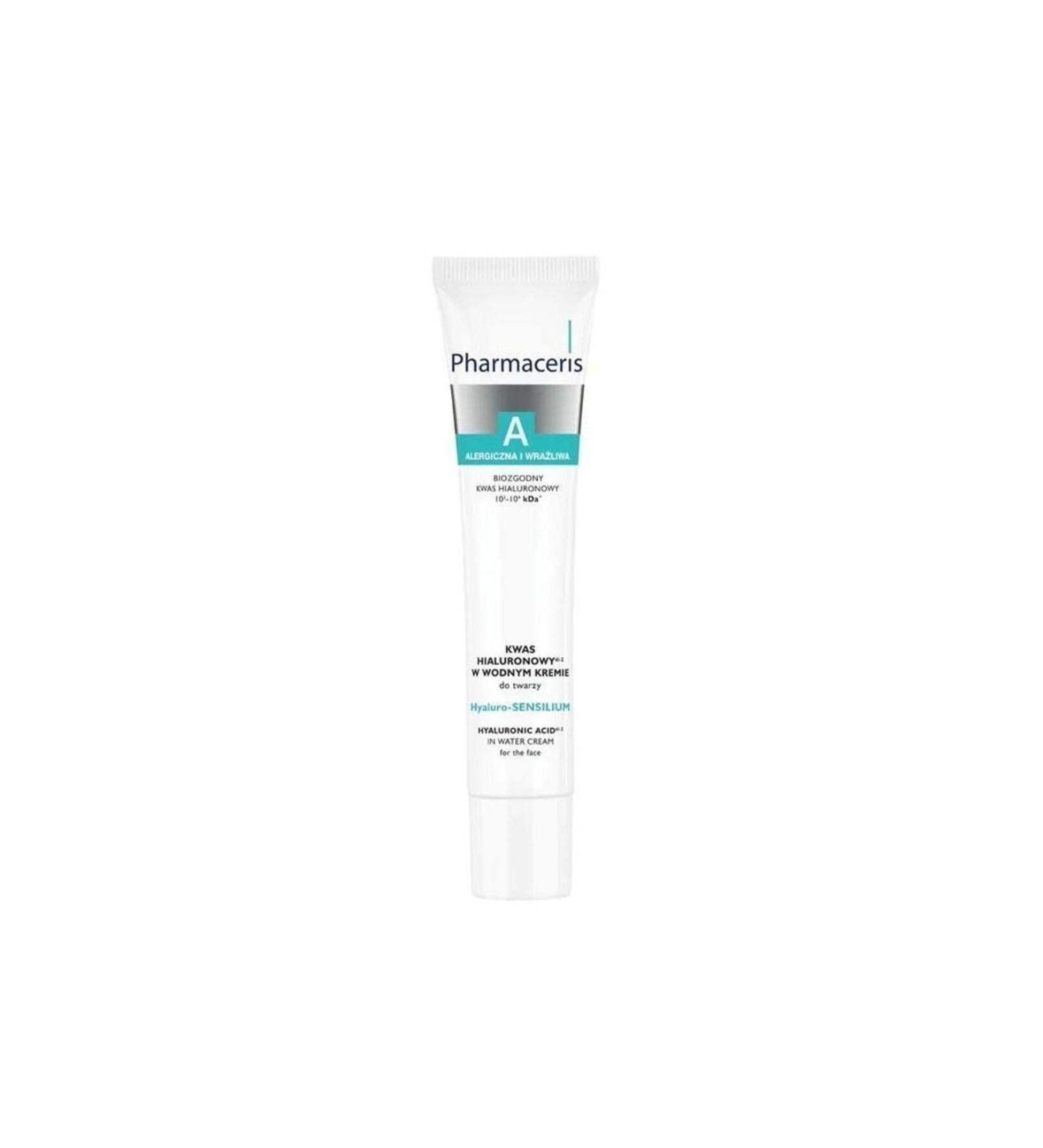 Pharmaceris Hyaluronic Acid In Water Face Intensive Moisturizing Cream for Sensitive and Dry Skin 40ml.