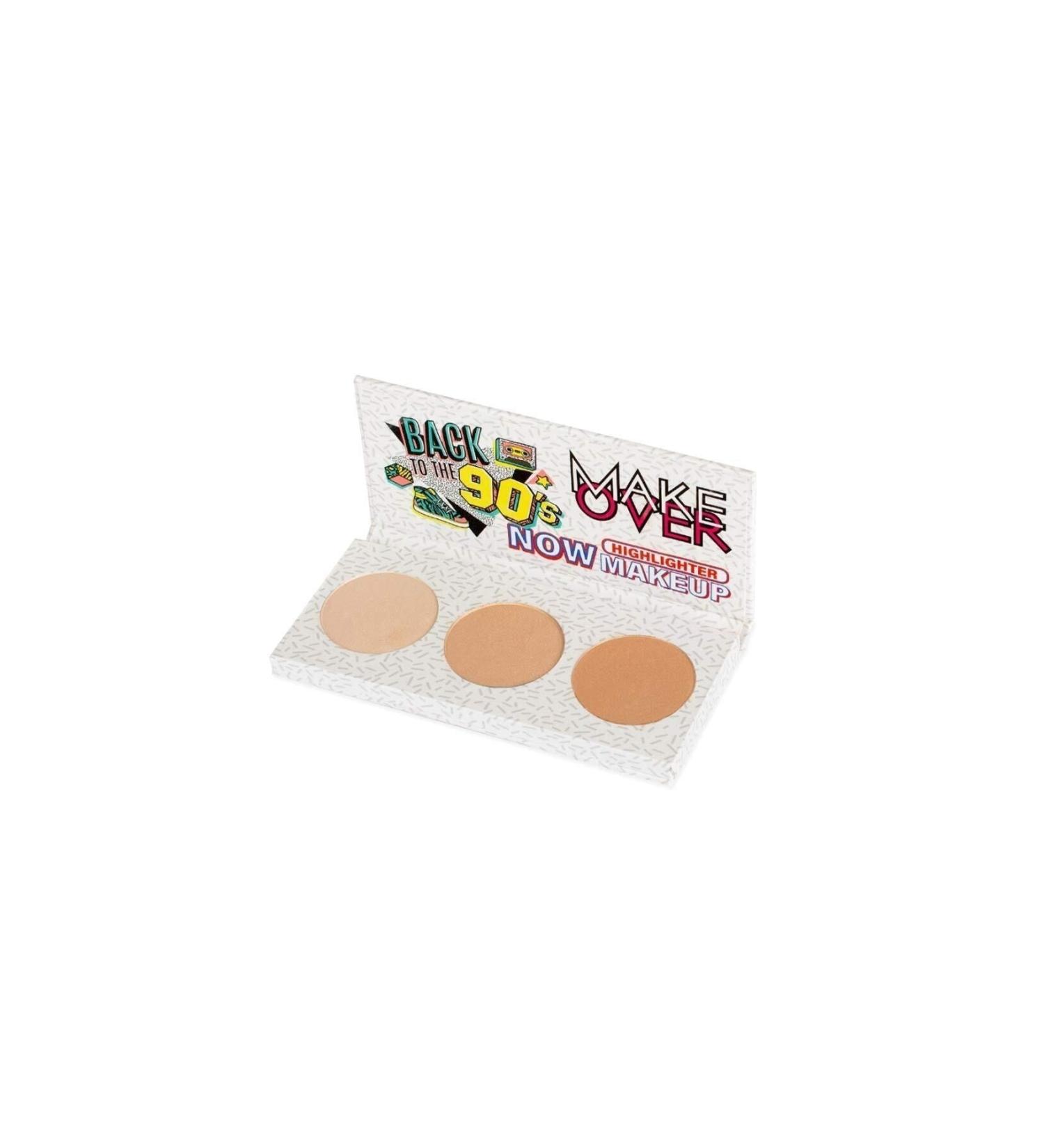 Makeover Highlighter Palette - 3 Colors