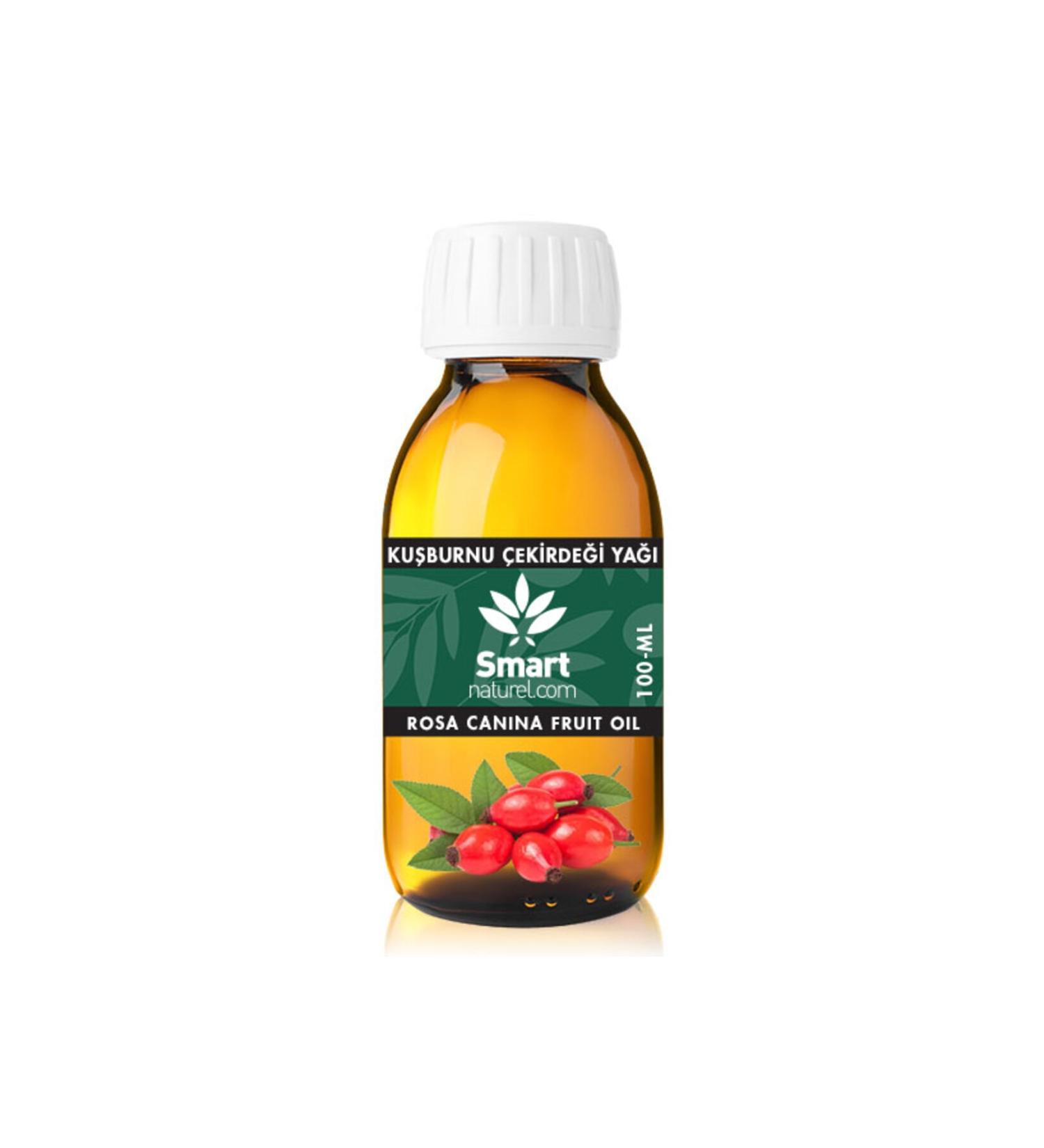 Smart Naturel Rosehip Seed Oil (Cold Pressed) - 100 Ml | Rosa Canina Fruit | Rose Hip Oil