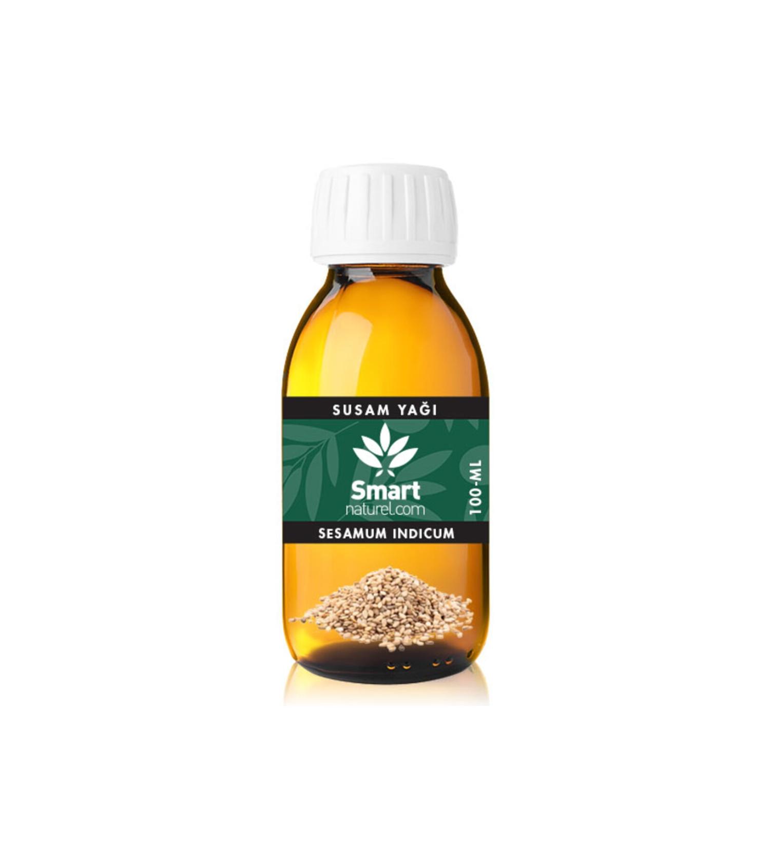 Smart Naturel Sesame Oil (COLD PRESSED) - 100 ml | Sesamum Indicum | Sesame Oil