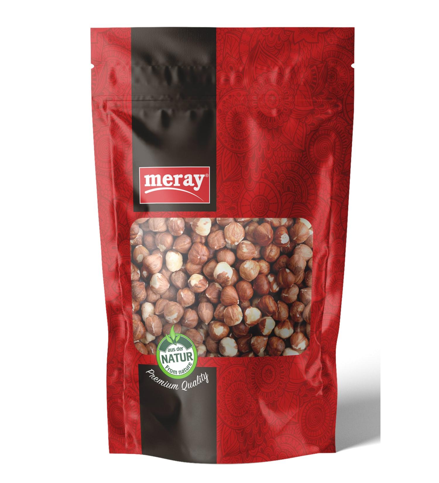 Meray Hazelnut Kernels Raw Natural 500 gr