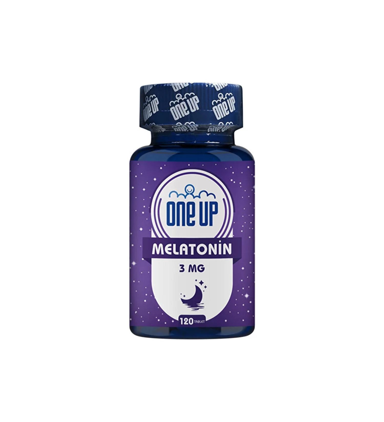 One Up Melatonin 3 Mg 120 Tablets