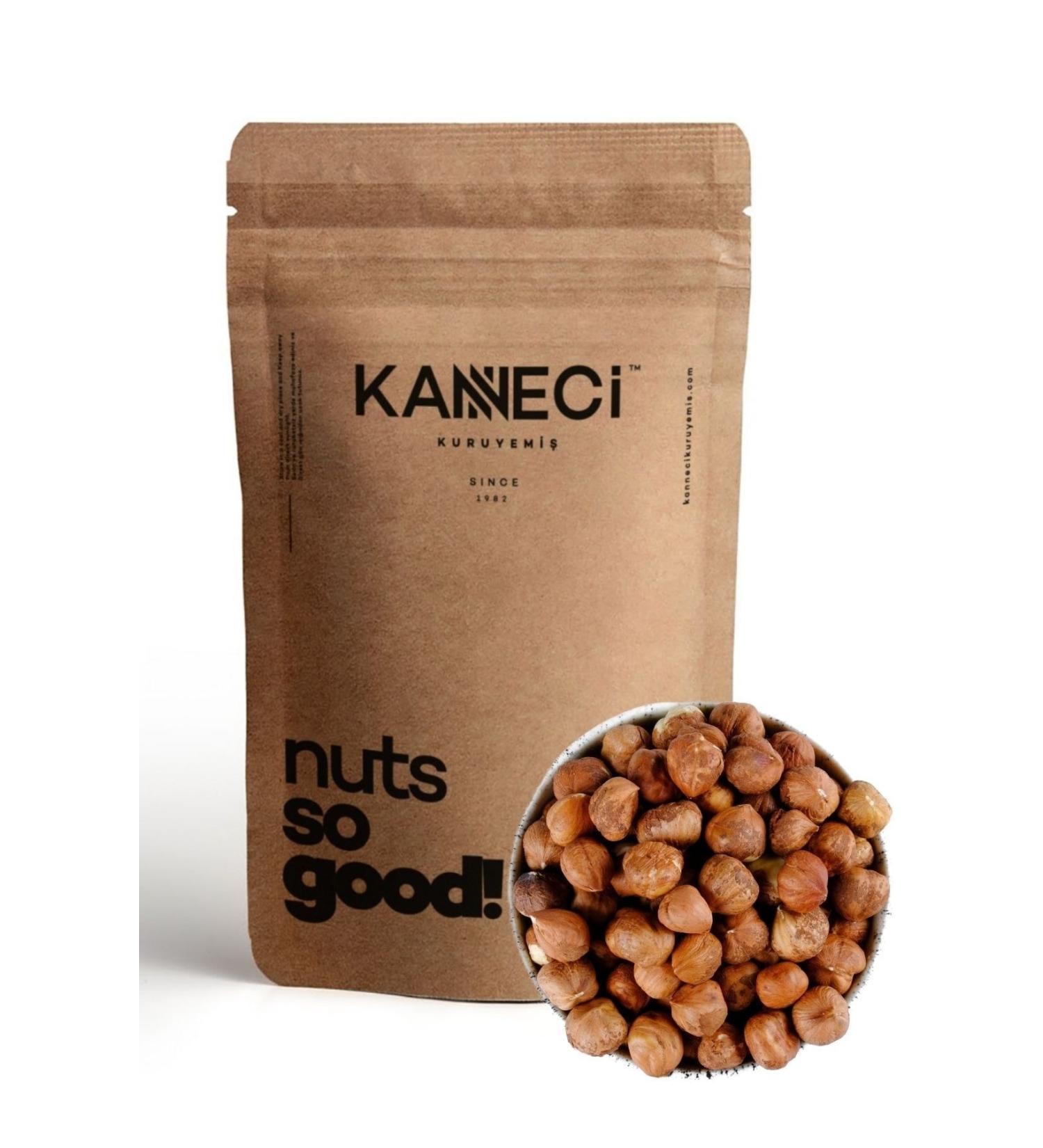 KANNEC NUTRITIONS Raw Hazelnuts 0.5 Kg