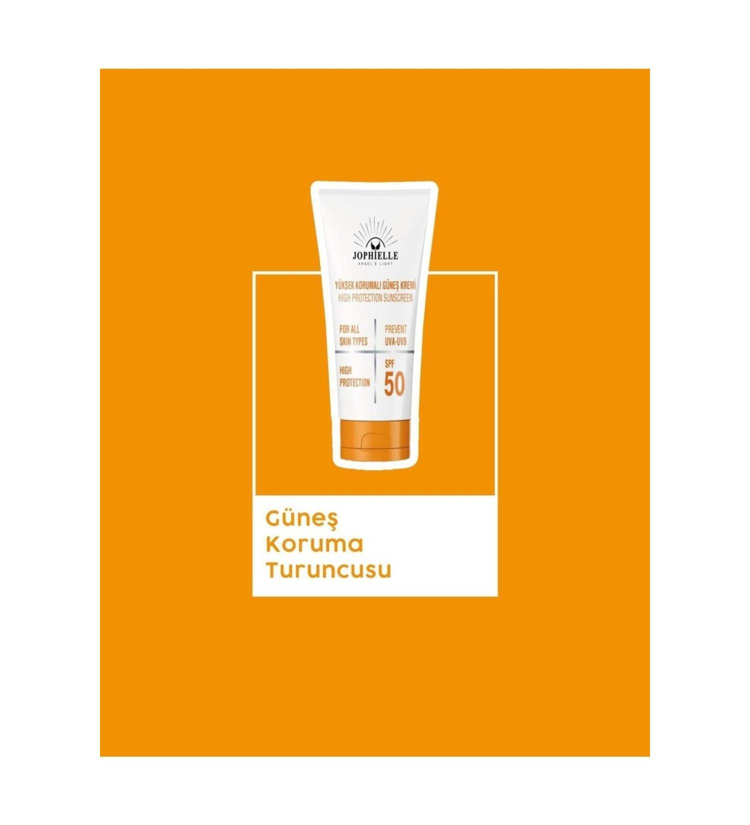 JOPHIELLE ANGEL LIGHT SPF 50 High Protection Sunscreen / 50 SPF High Protection Sun Cream - Buy Online on GoSupps.com