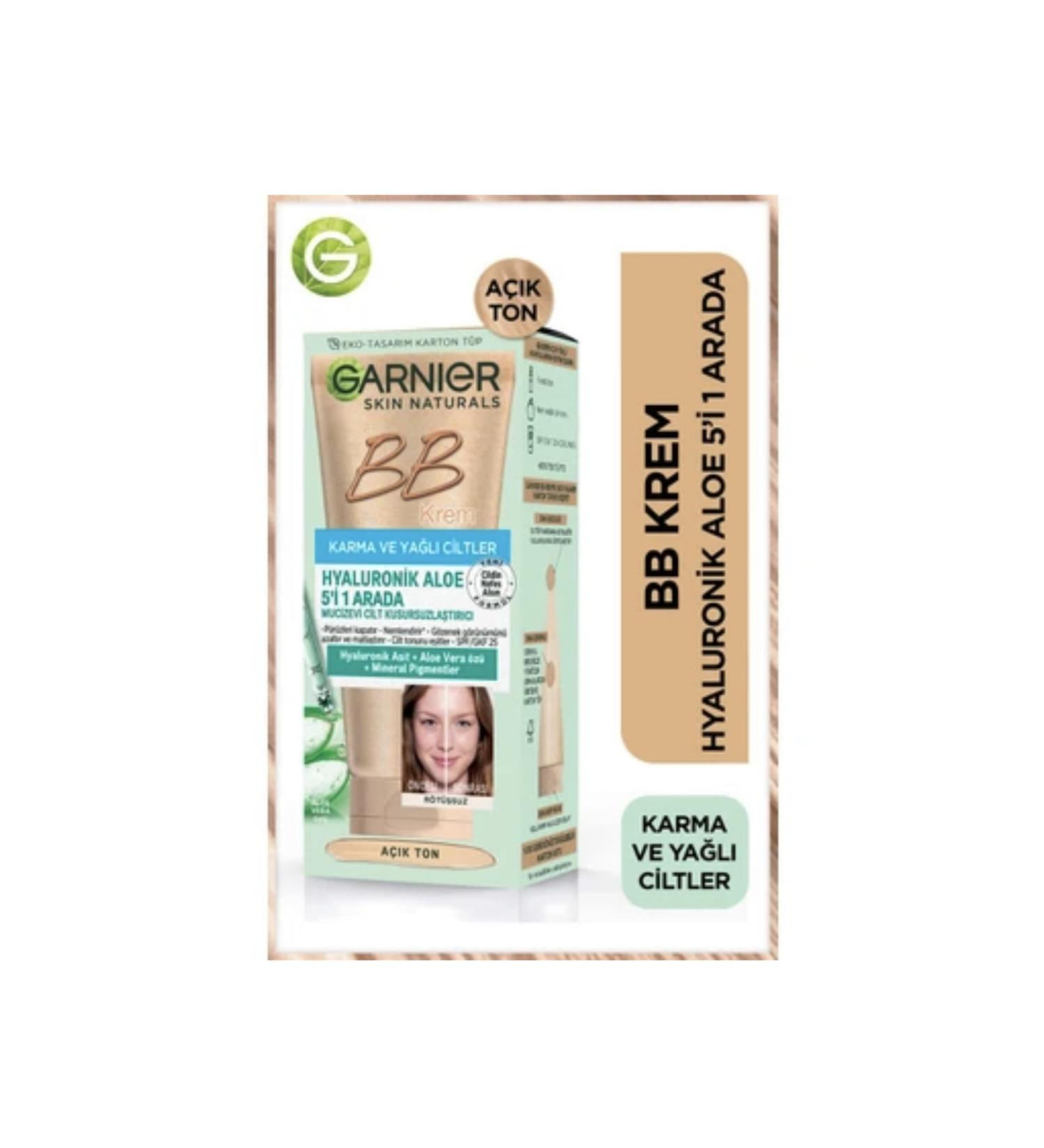 Garnier BB Cream for Combination Oily Skin Light Tone 40 ml