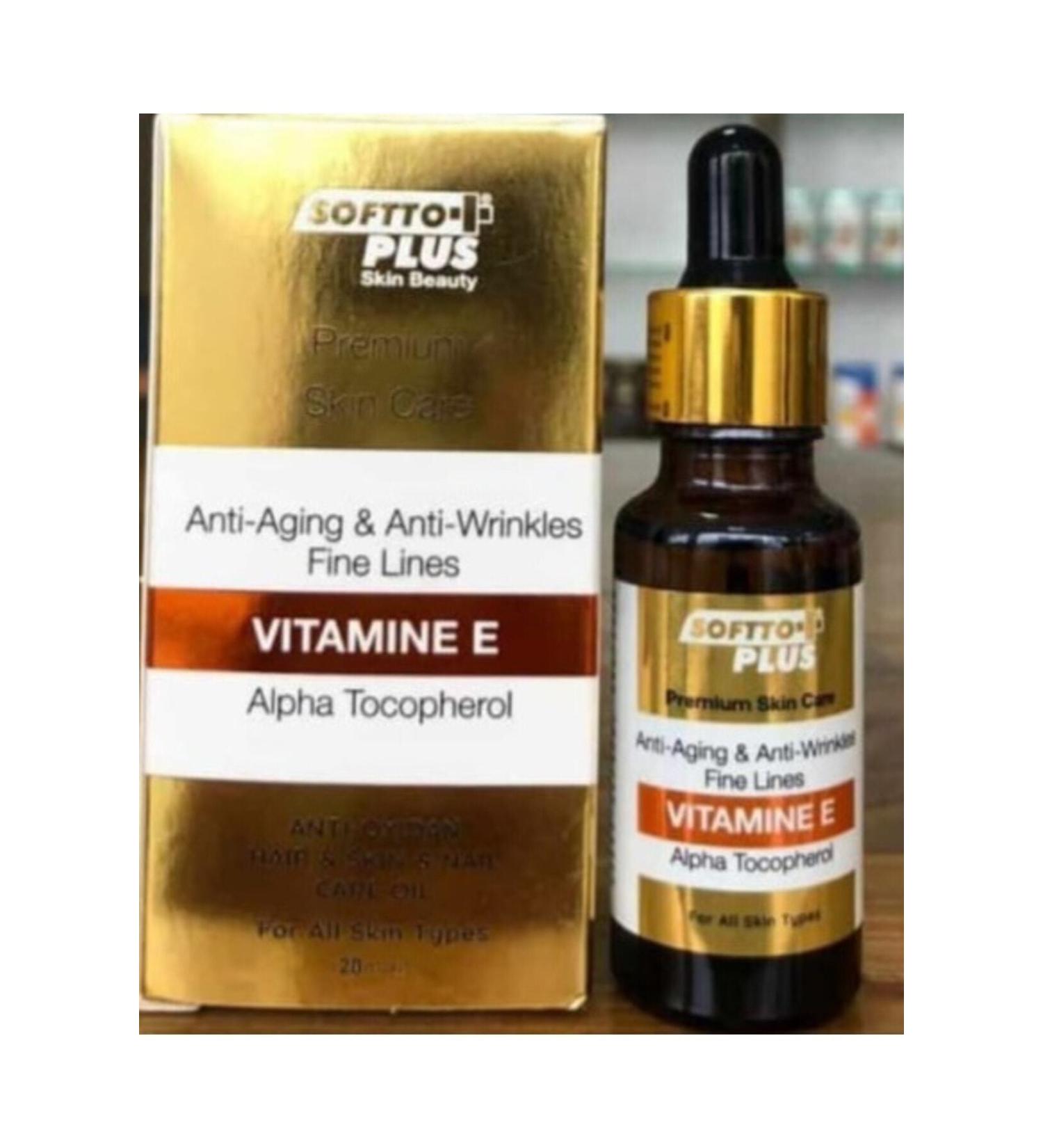 Softto Plus Anti Aging & Anti Wrinkles Fine Lines Vitamin E