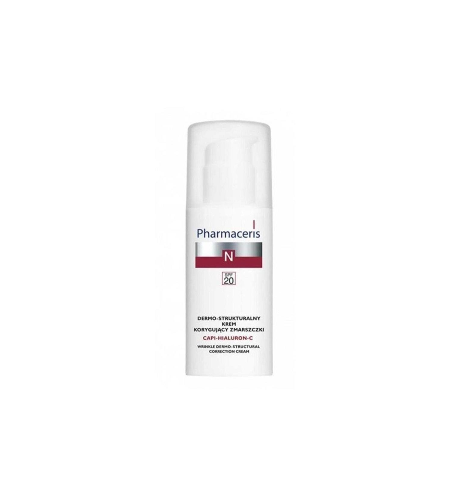 Pharmaceris Special for Irritation Prone Skin Capi Hyaluron-c Wrinkle Spf 20 Cream 50 ml