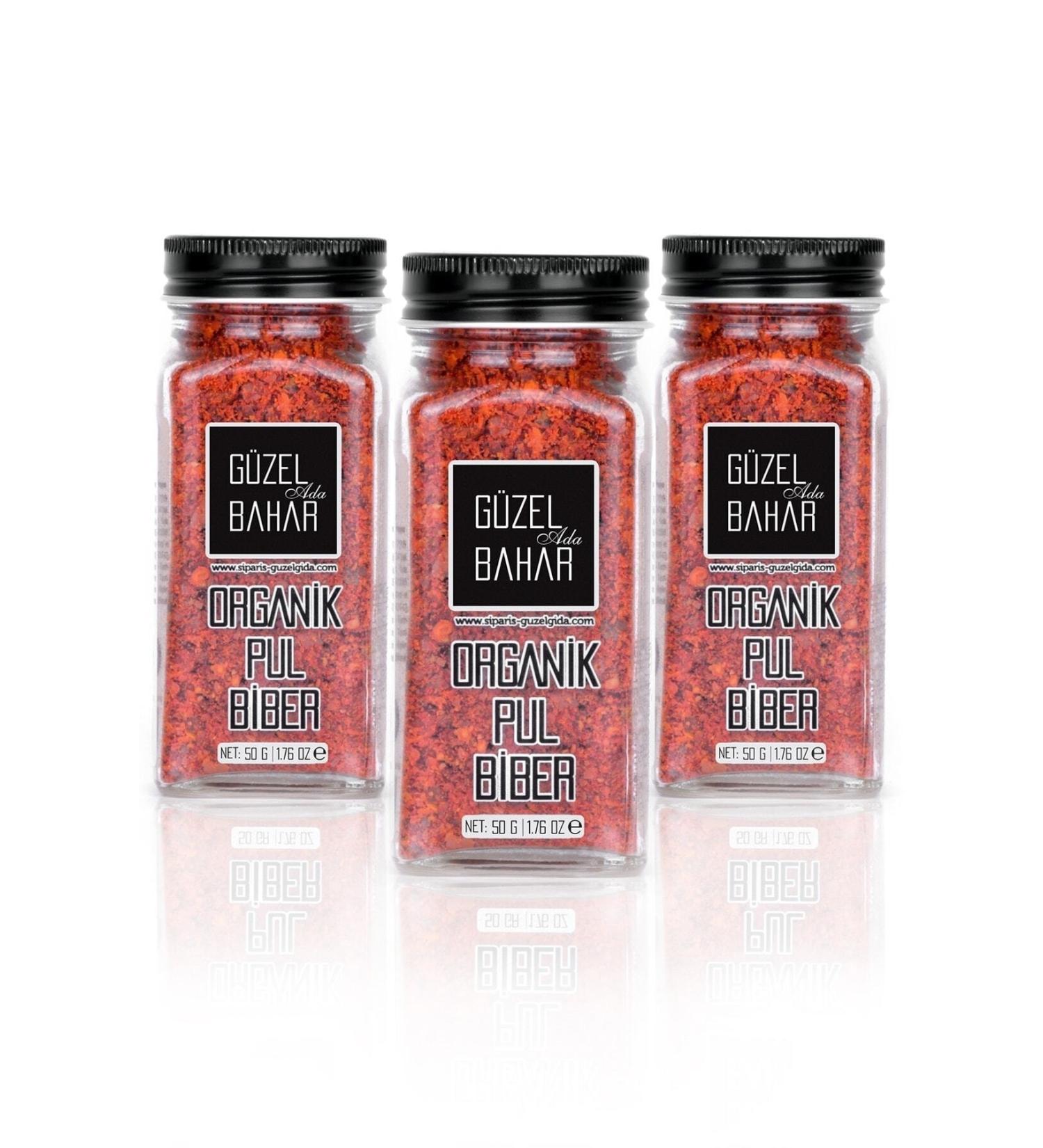 G zel Ada G da Organic Hot Pepper Flakes 50 Gr X 3 - Buy Online on GoSupps.com