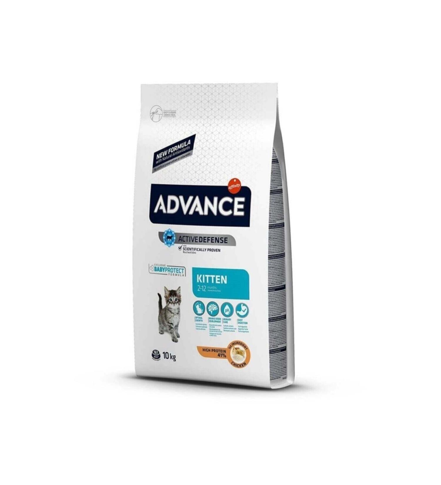 Advance Kitten Chicken Kitten Cat Food 10 Kg