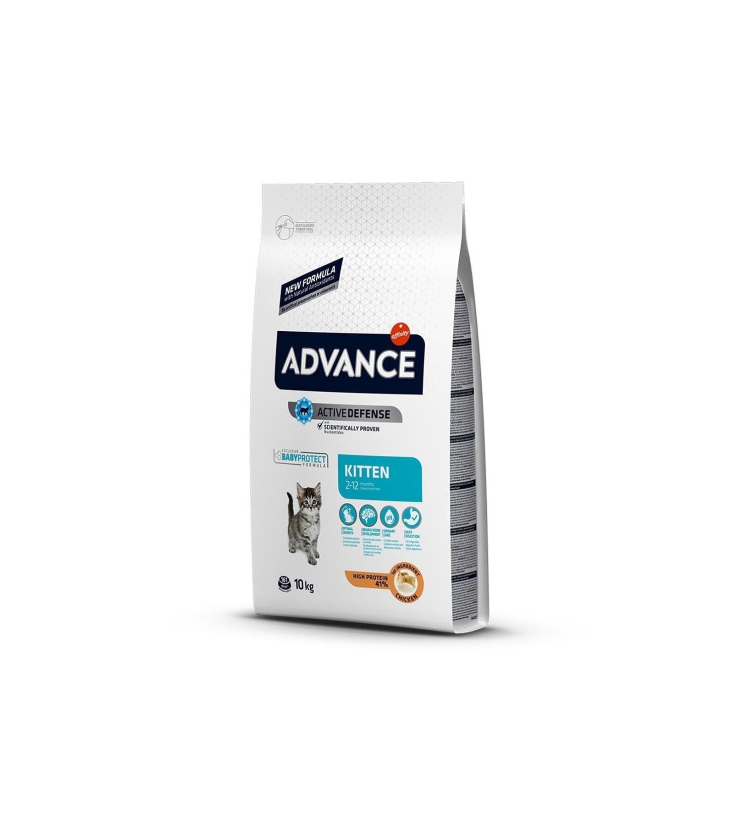 Advance Kitten Chicken and Rice 10 Kg Kitten Dry Cat Food