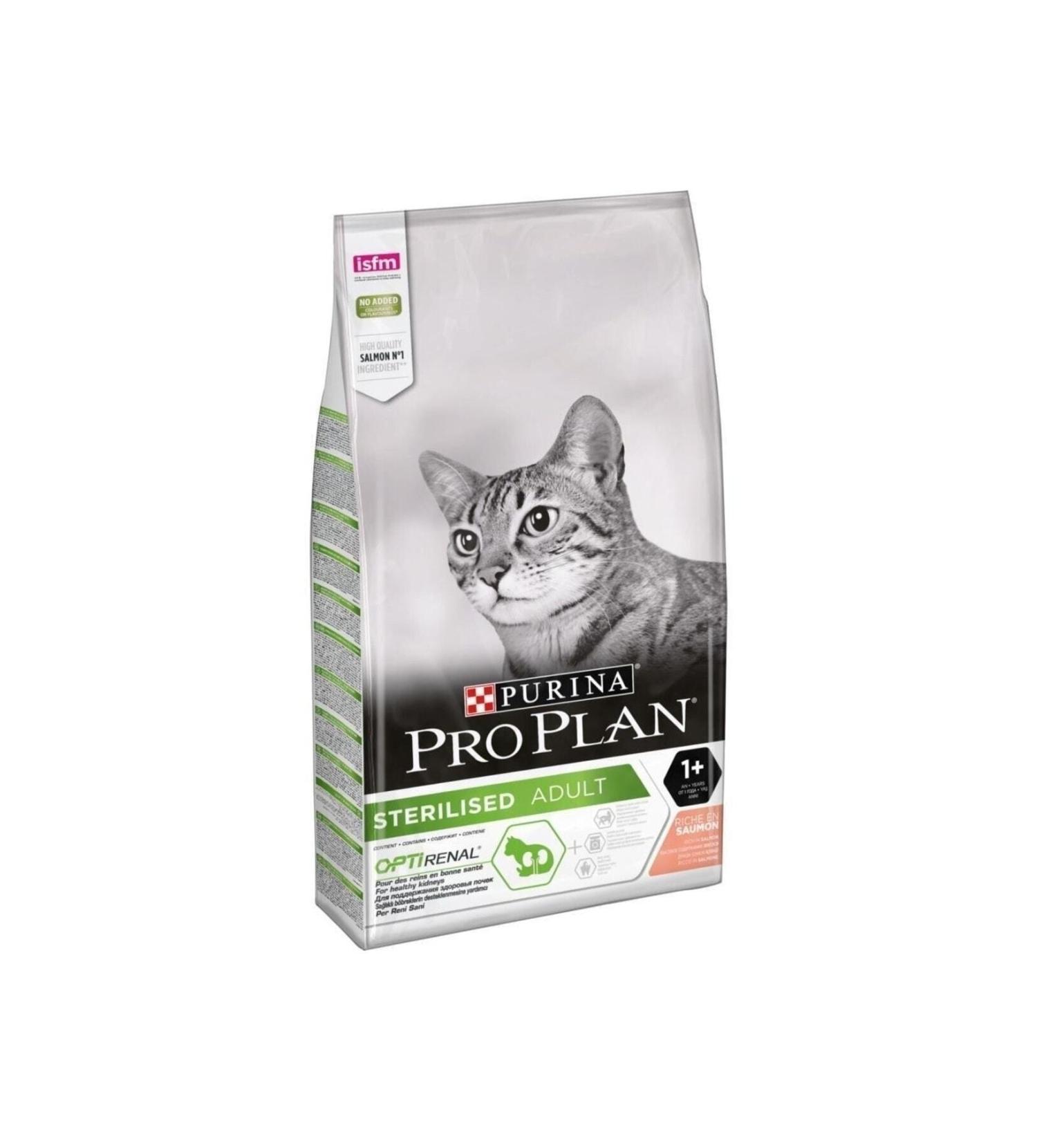 Purina Sterilized Neutered Salmon Cat Food 10 Kg
