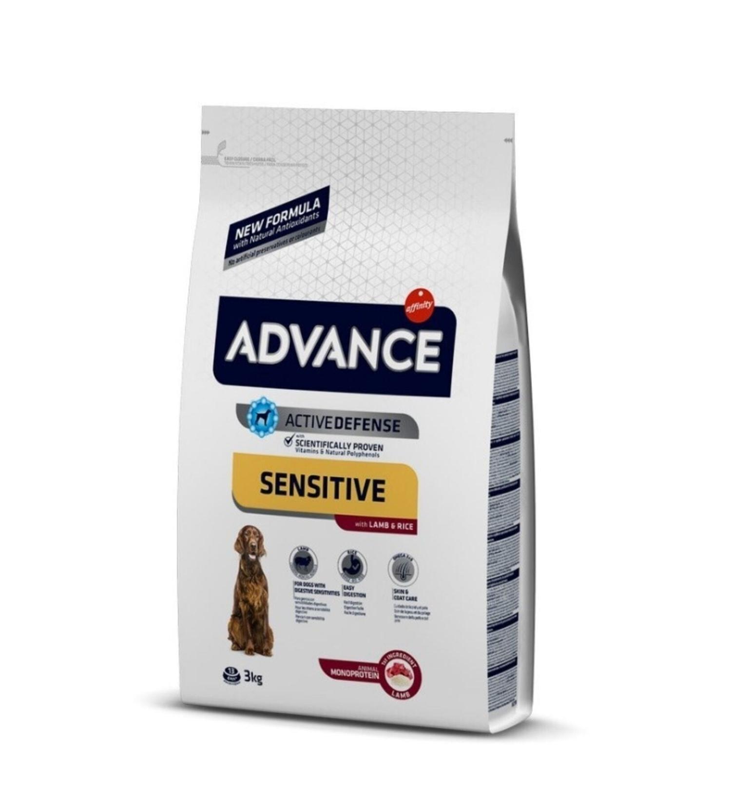 Advance Sensitive Lamb Adult Dog Food 3 Kg