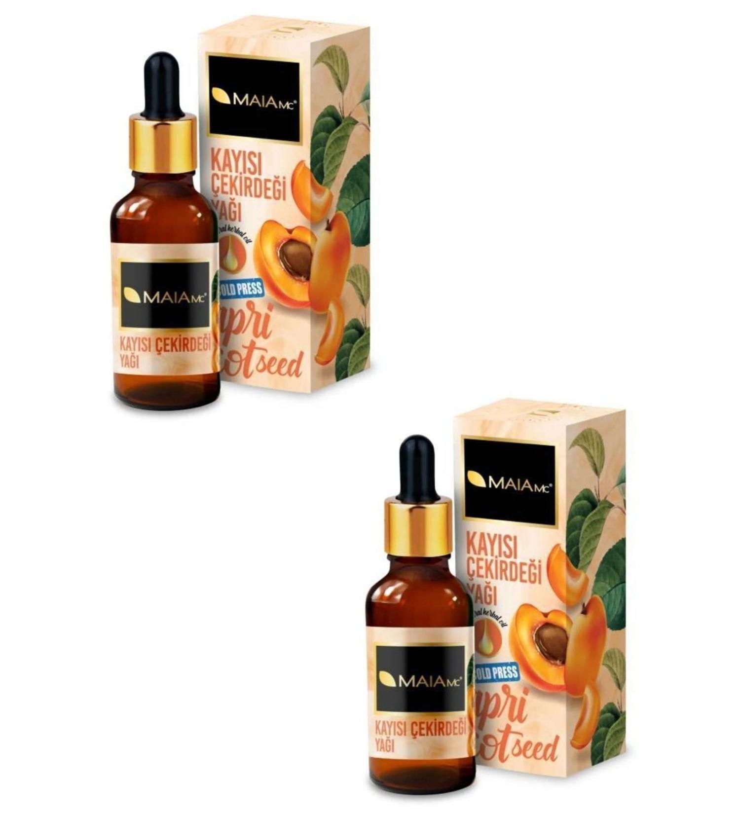 Maia mc Apricot Kernel Oil Vitamins A D E K 20 Ml.x 2 Pieces
