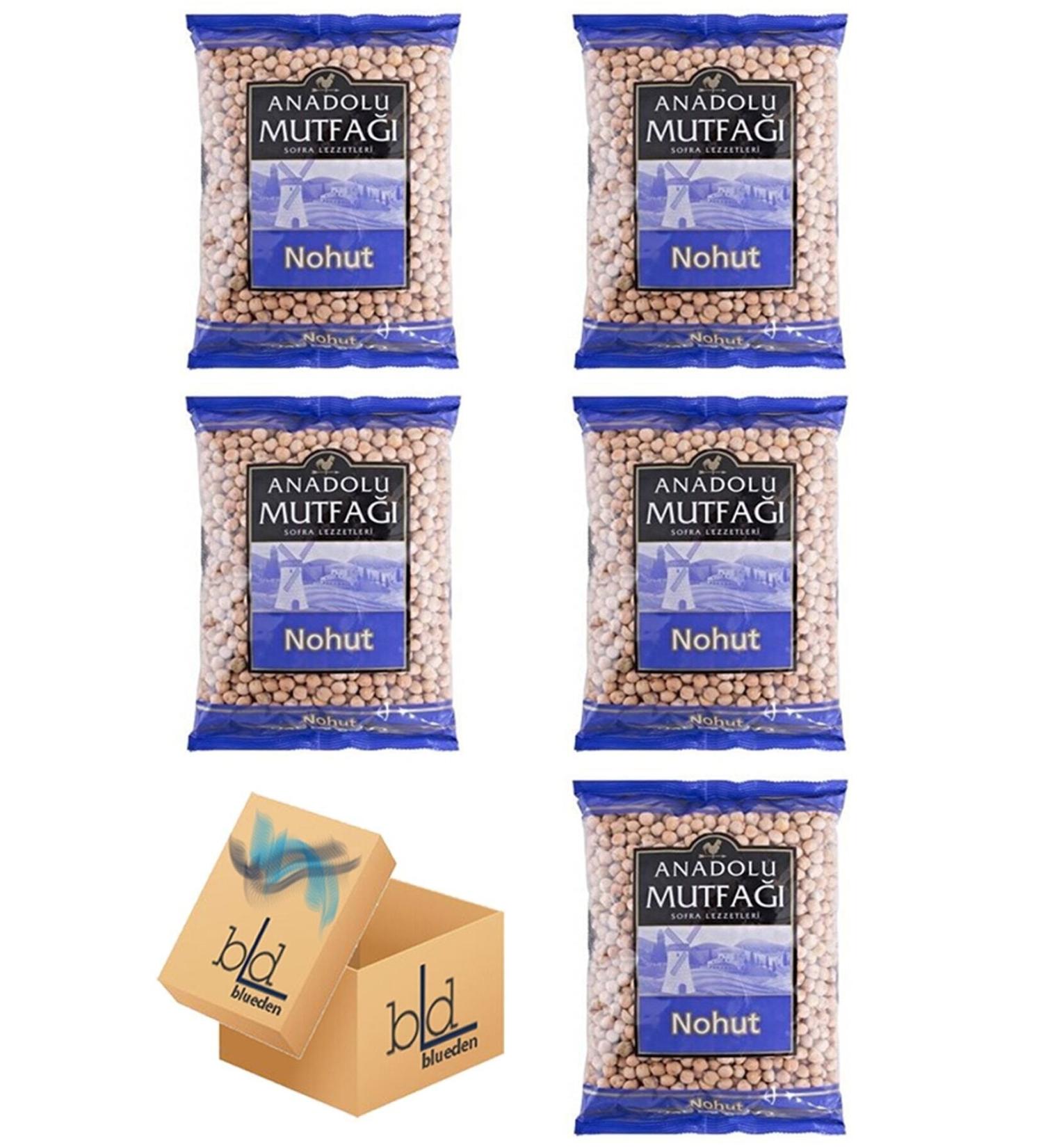 Blueden Anatolian Cuisine Chickpeas 1kg X 5 Pieces