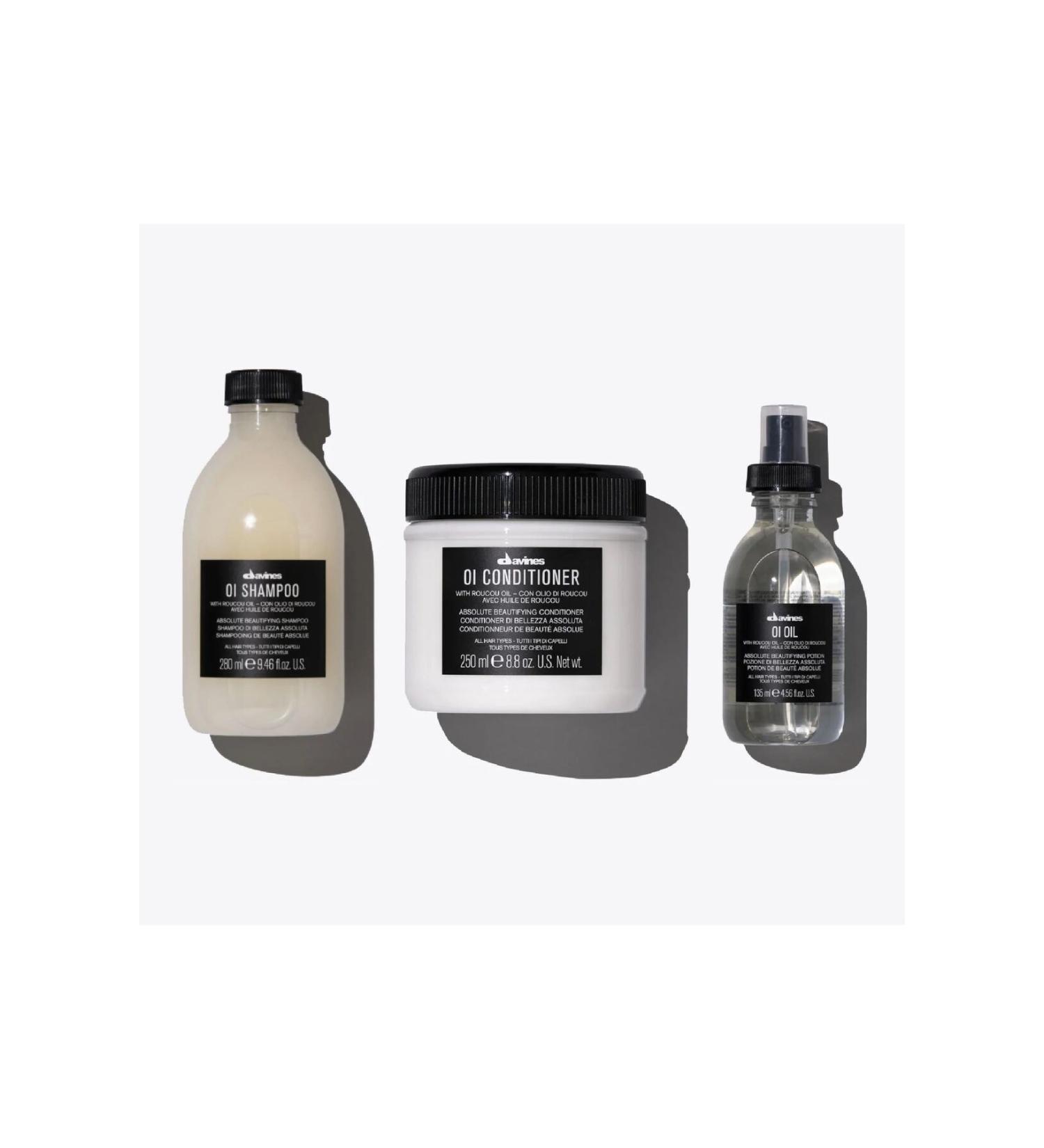 Davines Alfaluna Sulfate Free Davines OI Shampoo 280ml(76004)+OI Conditioner 250ml(73272)+OI Oil 135ml(73302)