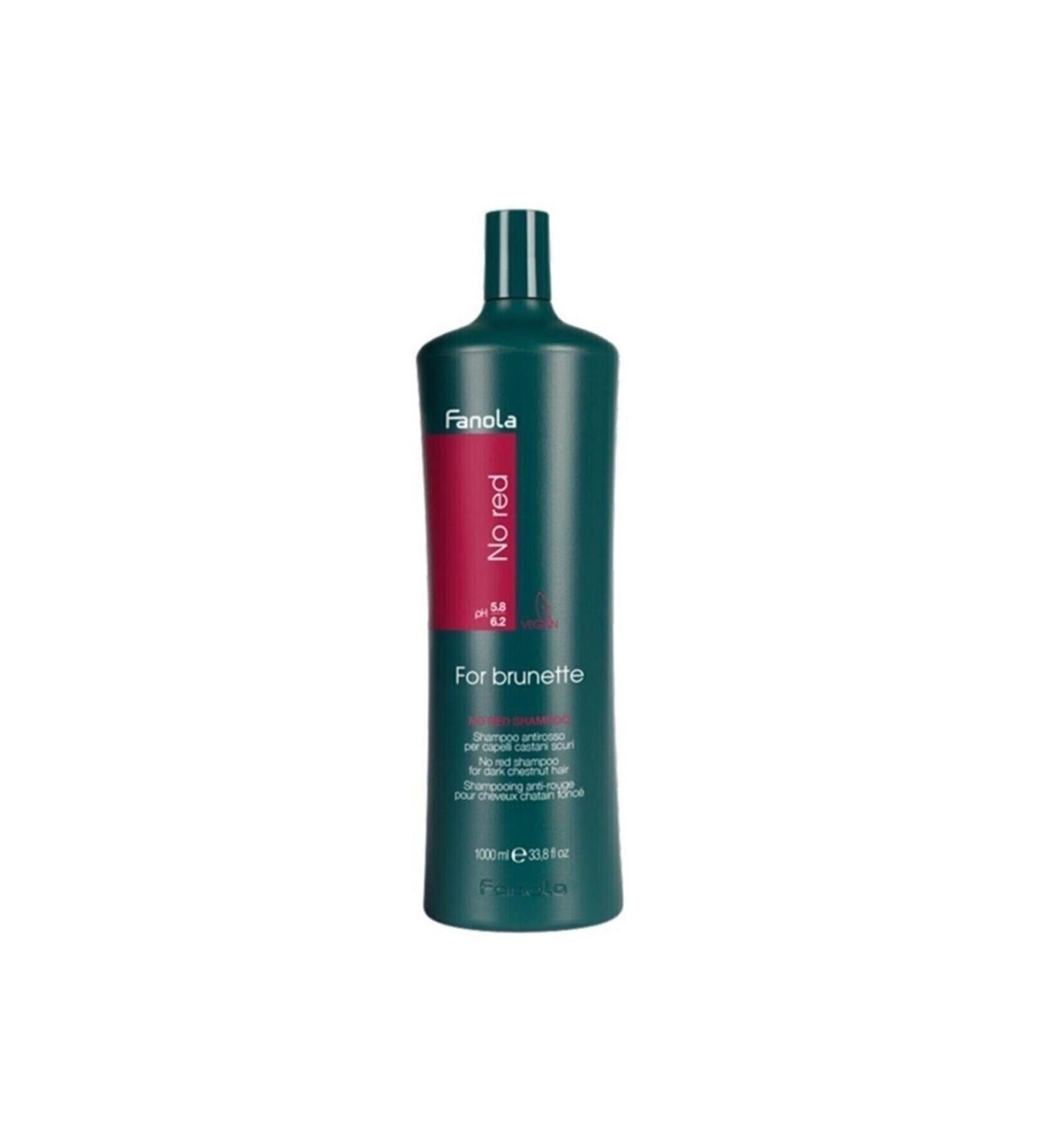 Fanola No Red Anti-Red Shampoo for Brown Hair 1000ml
